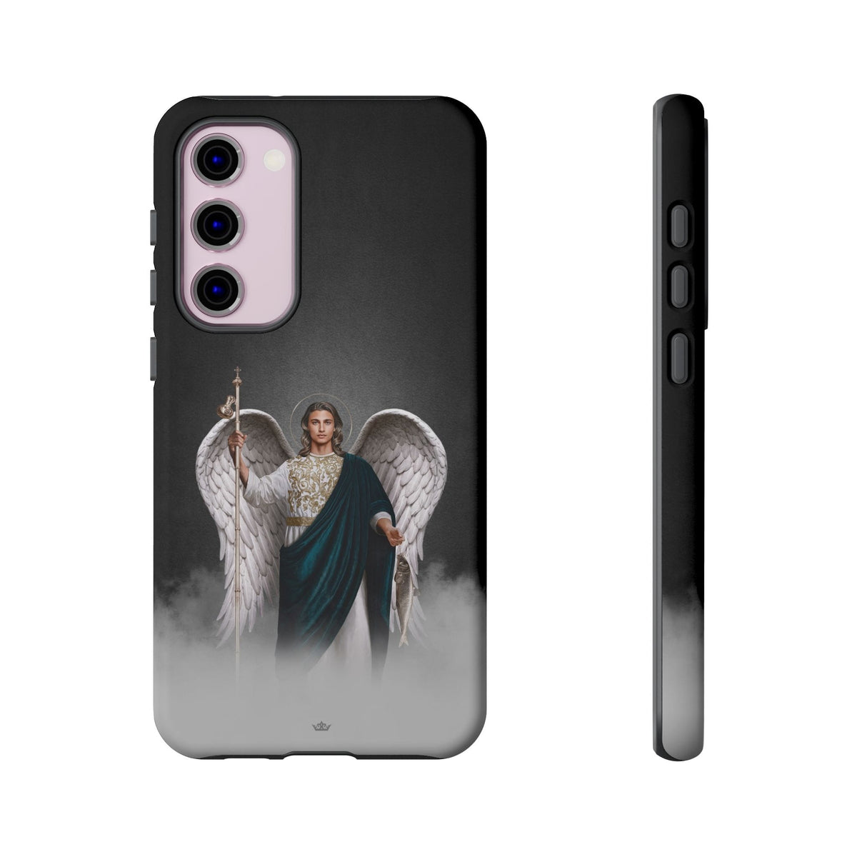 St. Raphael the Archangel Hard Phone Case (Dark) Copyright VENXARA