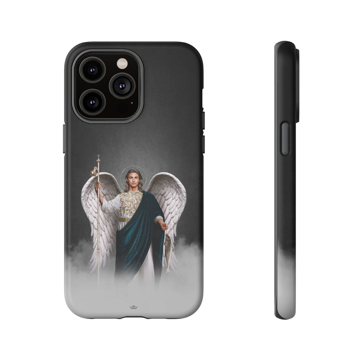 St. Raphael the Archangel Hard Phone Case (Dark) Copyright VENXARA