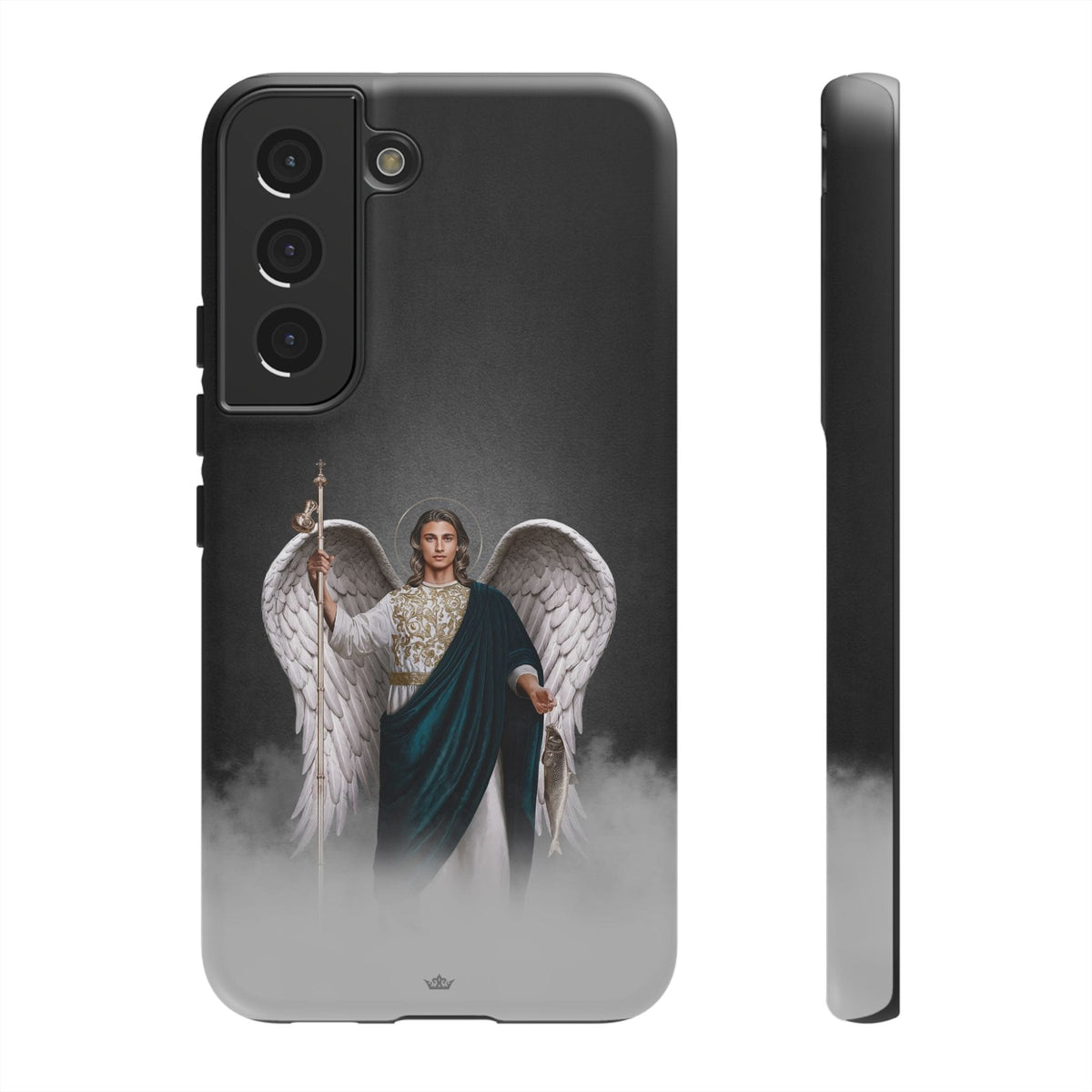 St. Raphael the Archangel Hard Phone Case (Dark) Copyright VENXARA