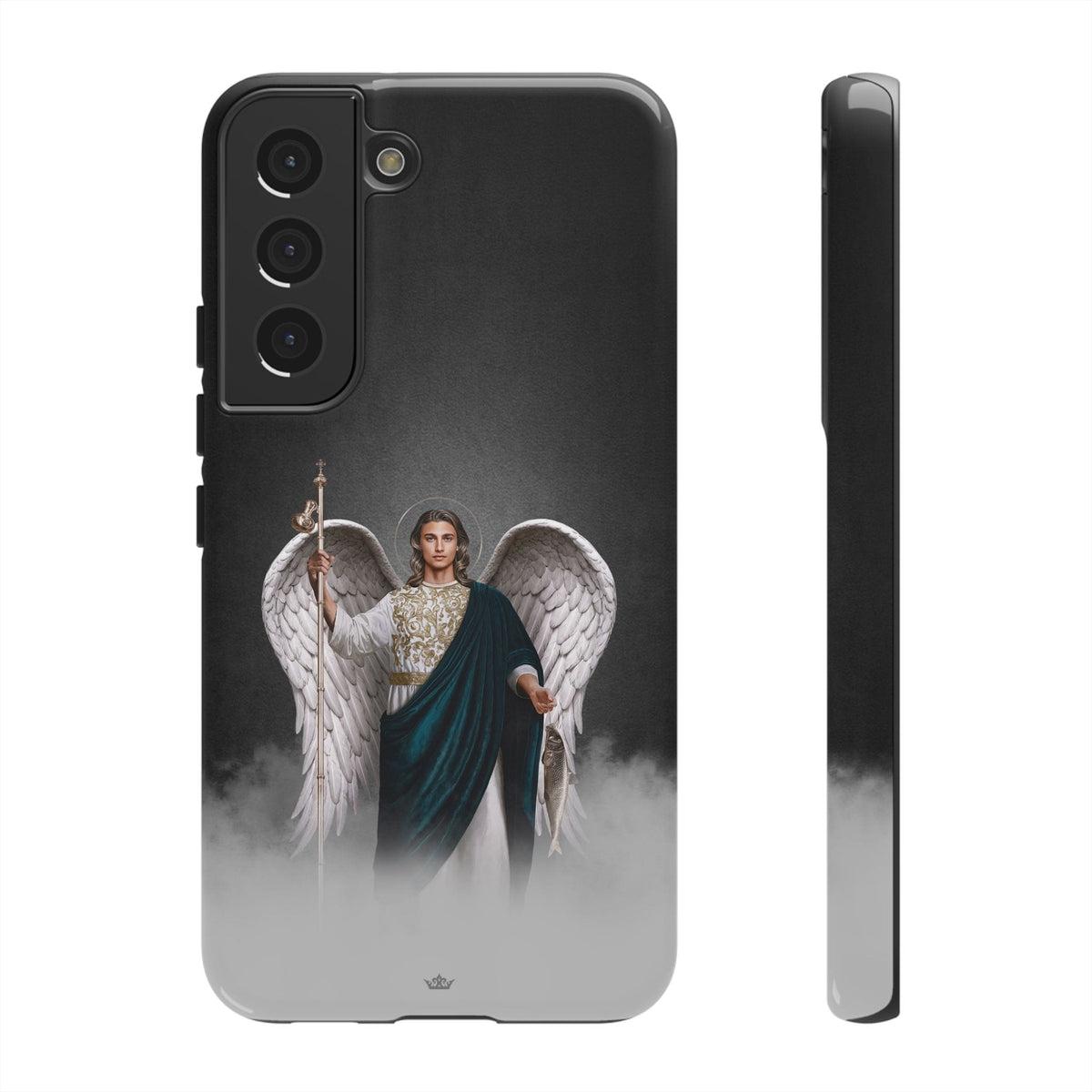 St. Raphael the Archangel Hard Phone Case (Dark) Copyright VENXARA