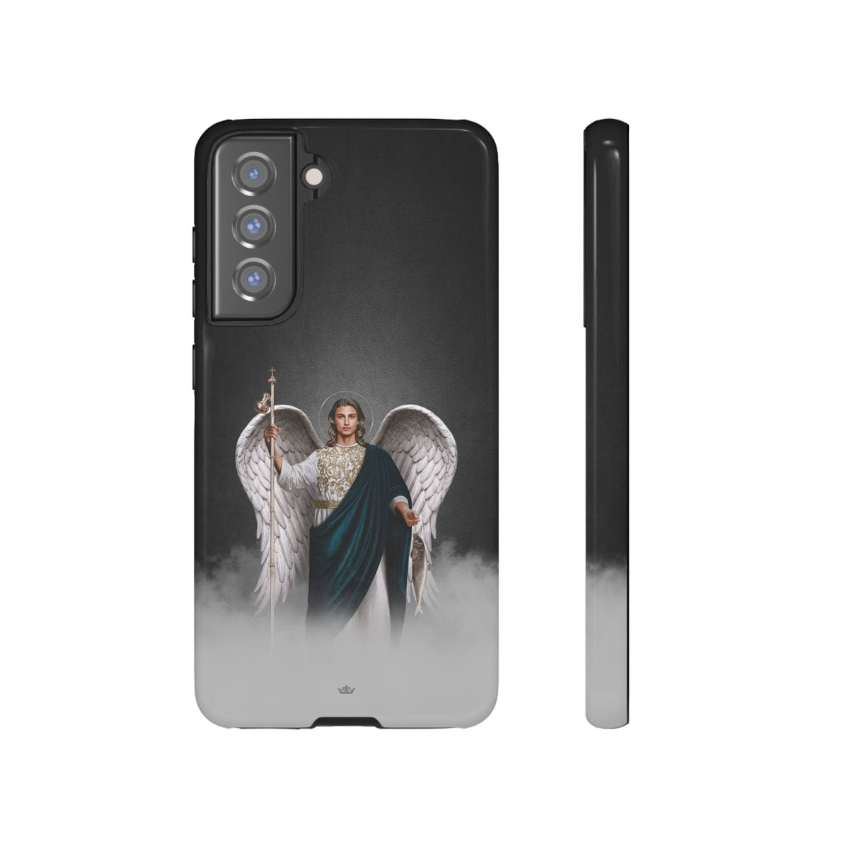 St. Raphael the Archangel Hard Phone Case (Dark) Copyright VENXARA
