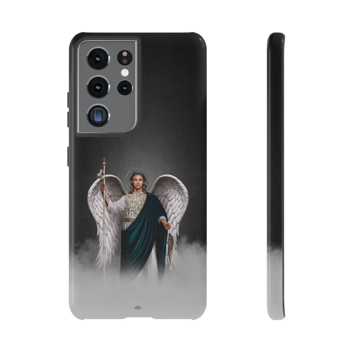 St. Raphael the Archangel Hard Phone Case (Dark) Copyright VENXARA