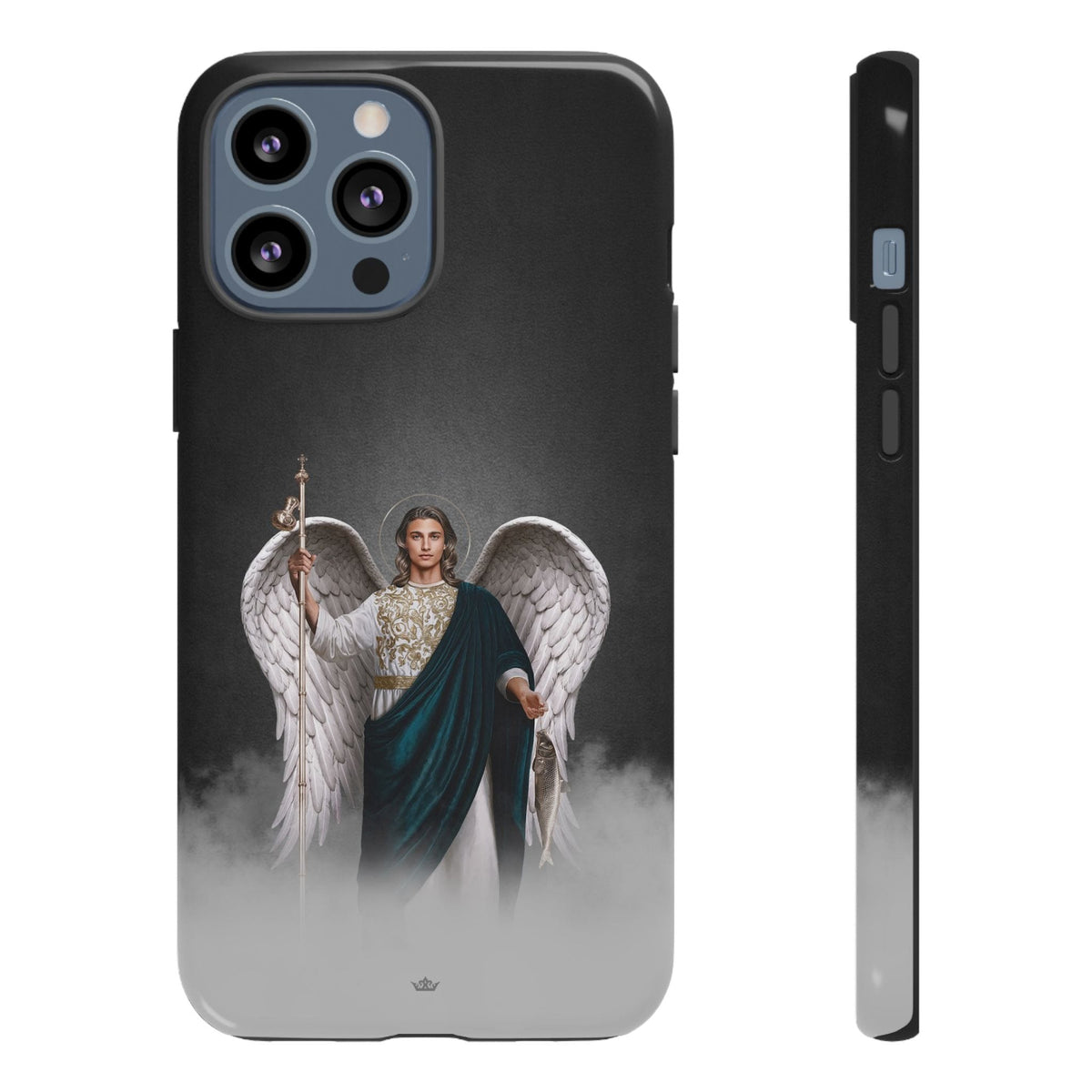 St. Raphael the Archangel Hard Phone Case (Dark) Copyright VENXARA