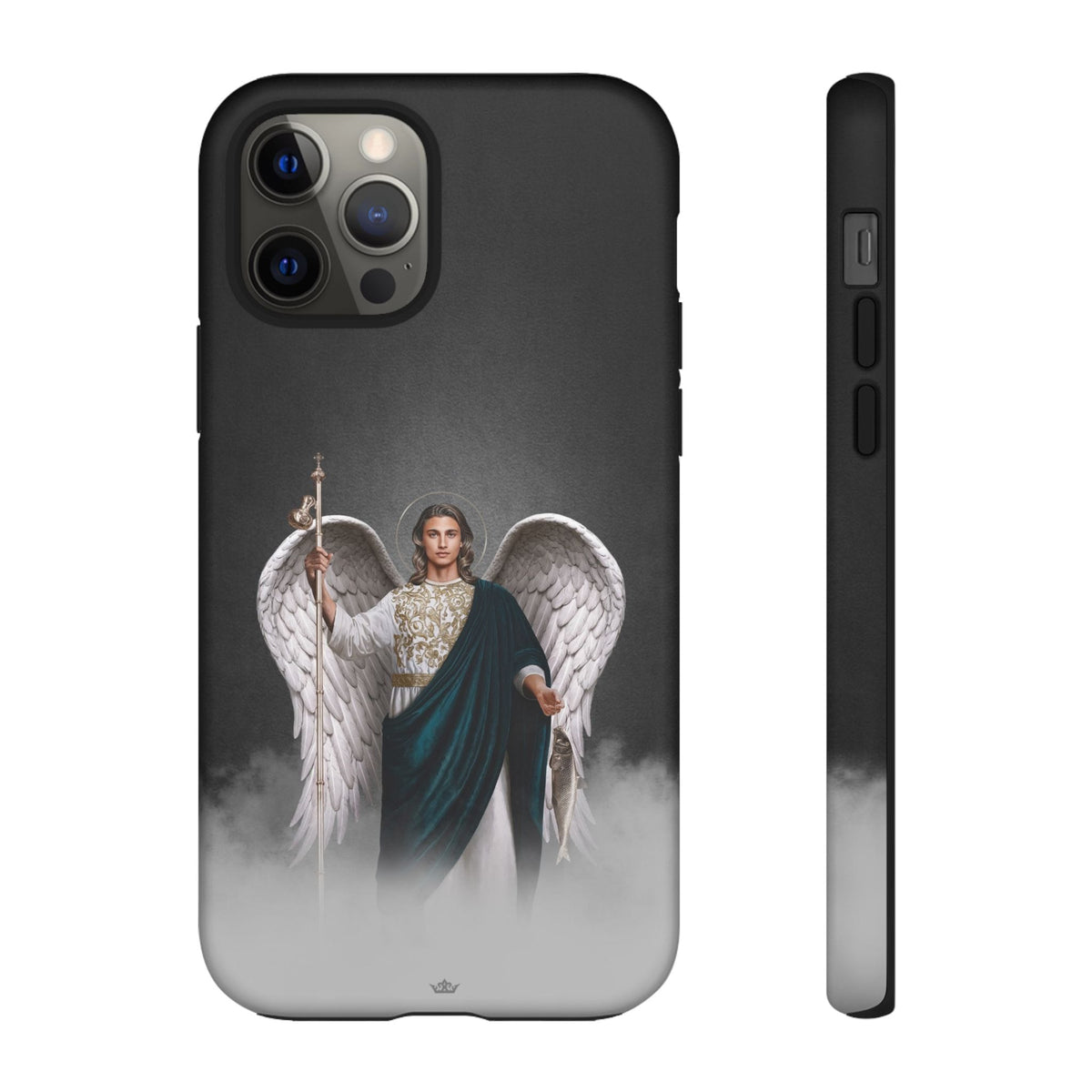 St. Raphael the Archangel Hard Phone Case (Dark) Copyright VENXARA