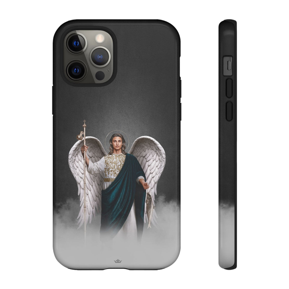 St. Raphael the Archangel Hard Phone Case (Dark) Copyright VENXARA