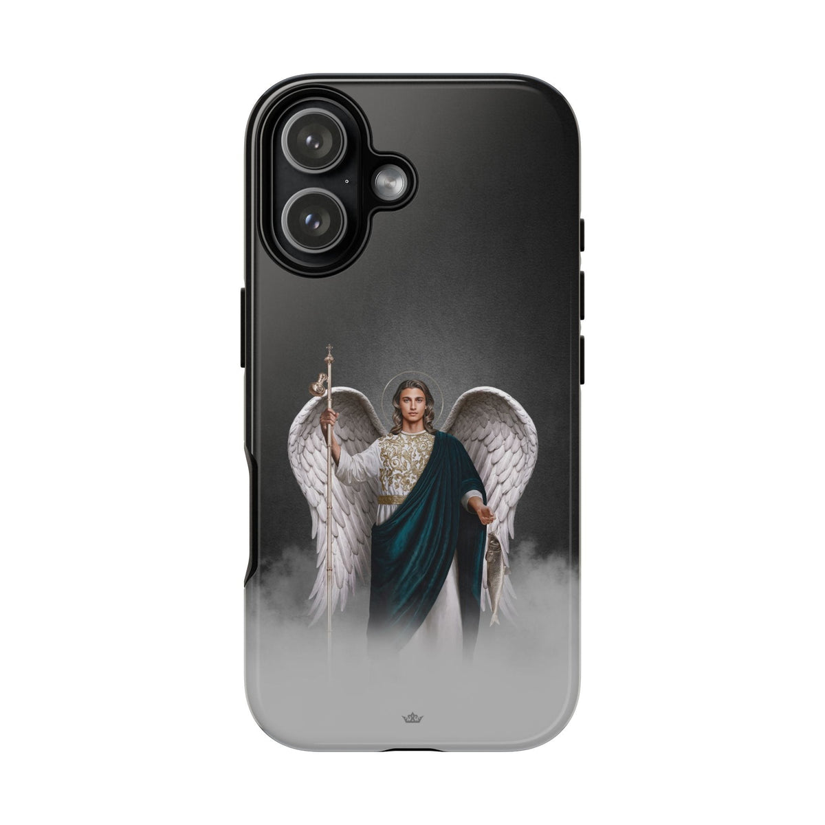 St. Raphael the Archangel Hard Phone Case (Dark) Copyright VENXARA
