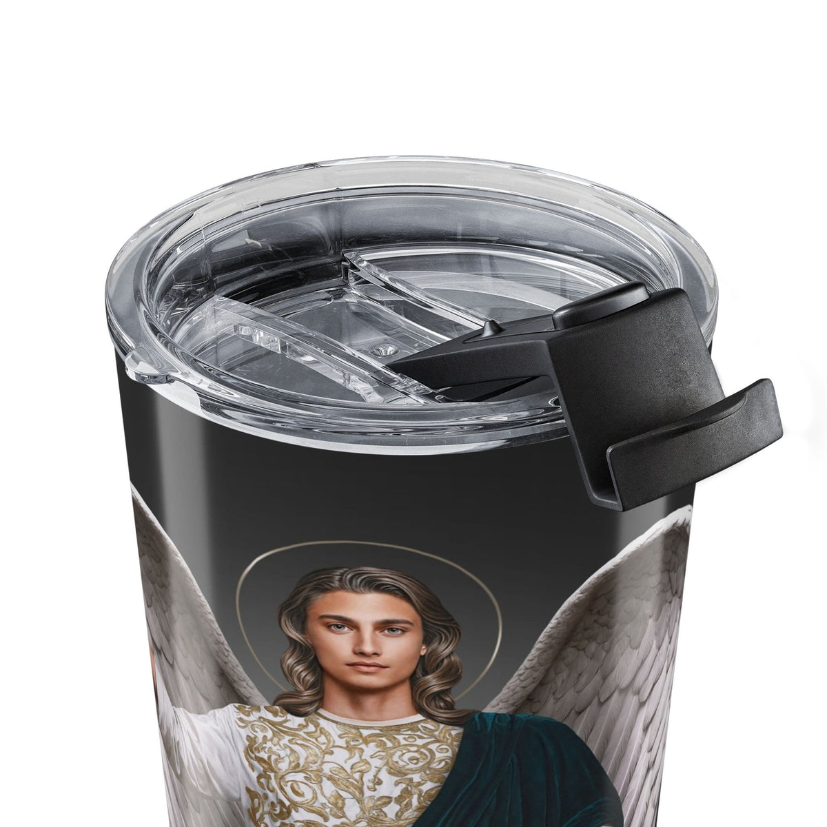 St. Raphael the Archangel Lord's Prayer Tumbler (Ash 20 oz) Copyright VENXARA