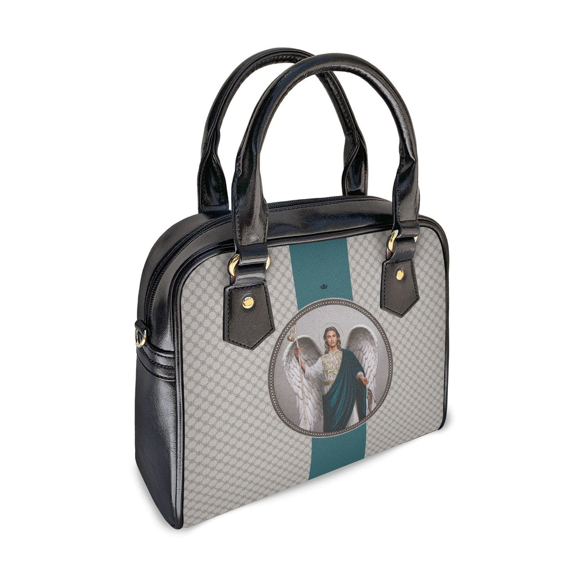 St. Raphael the Archangel Medallion Handbag Copyright VENXARA
