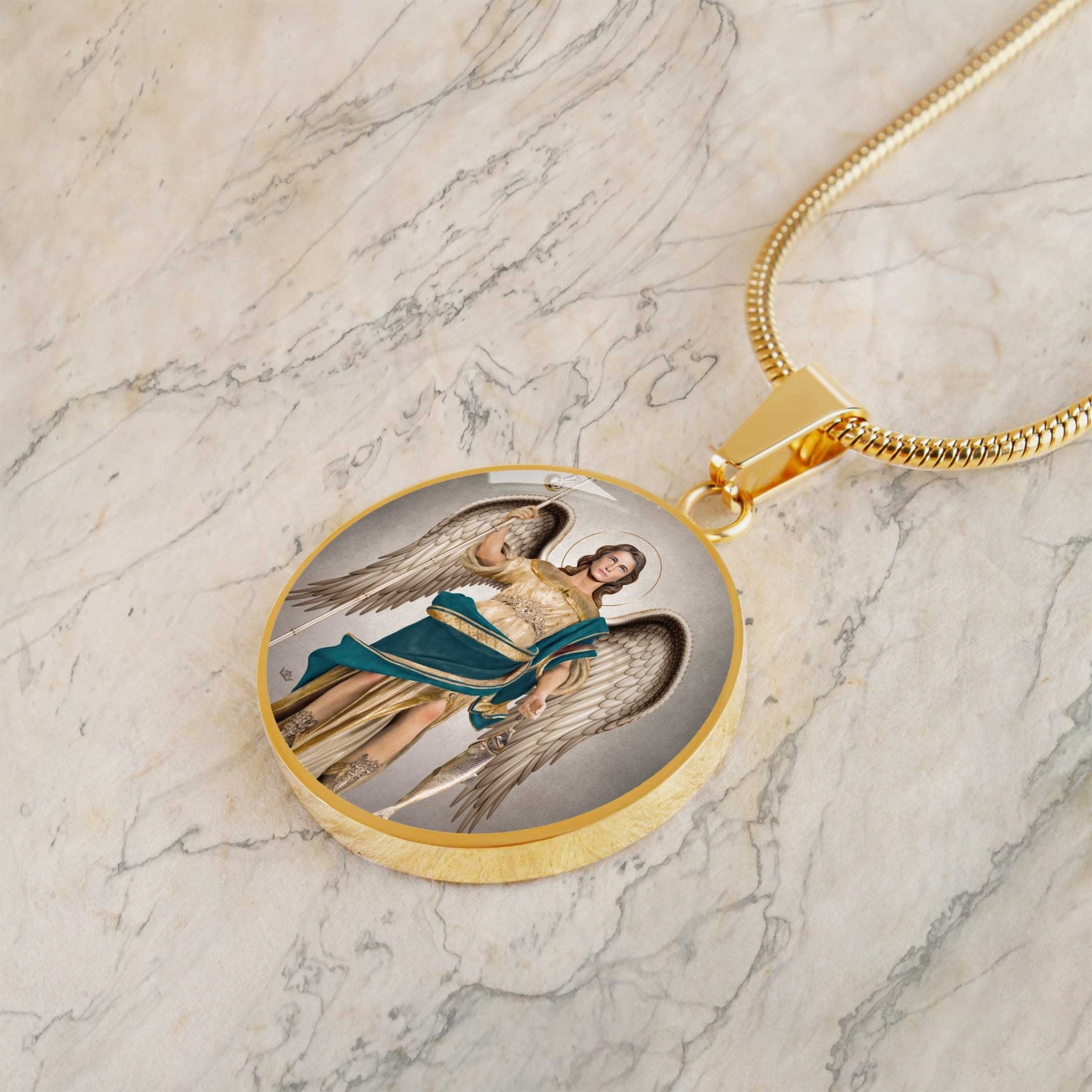 St. Raphael the Archangel Pendant Necklace - VENXARA®