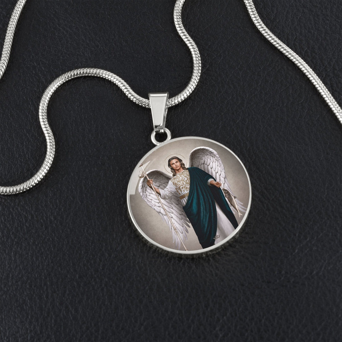 St. Raphael the Archangel Pendant Necklace Copyright VENXARA