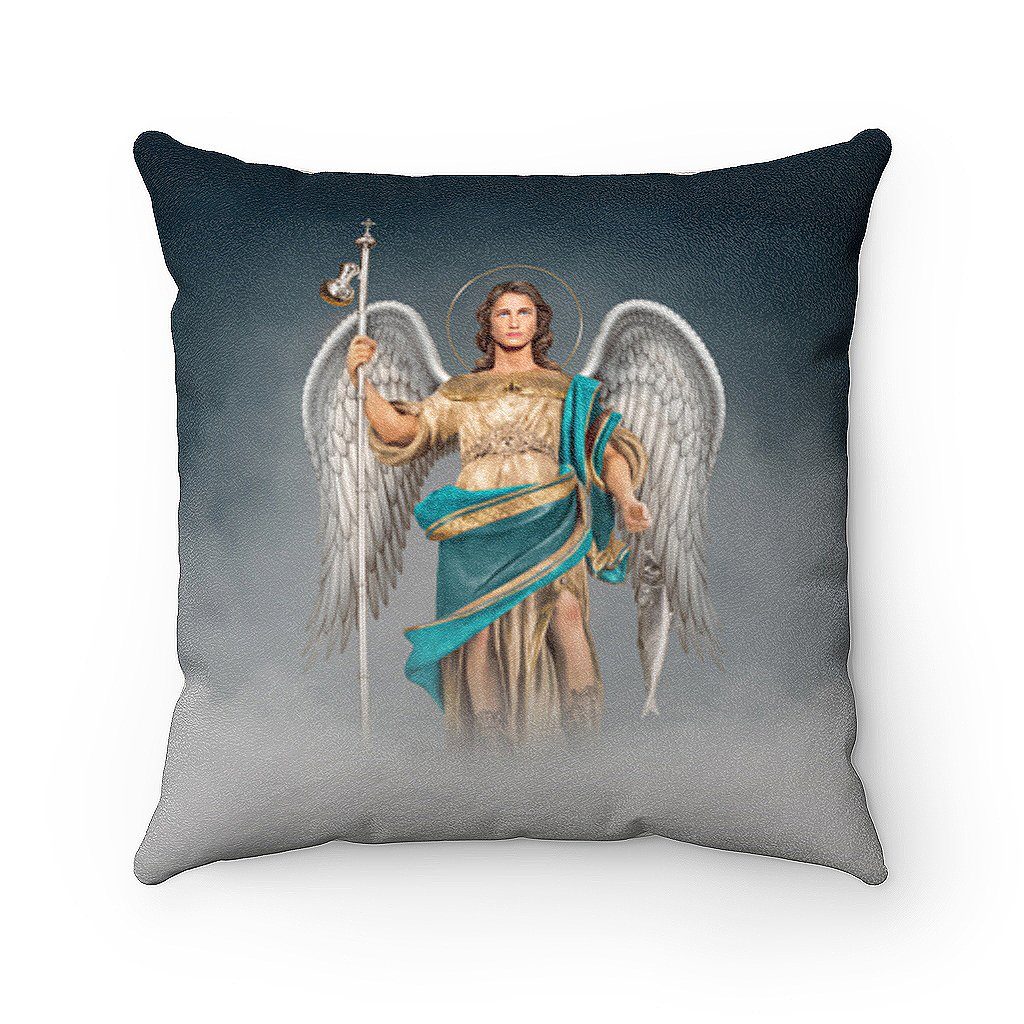 St. Raphael the Archangel Pillow - VENXARA®