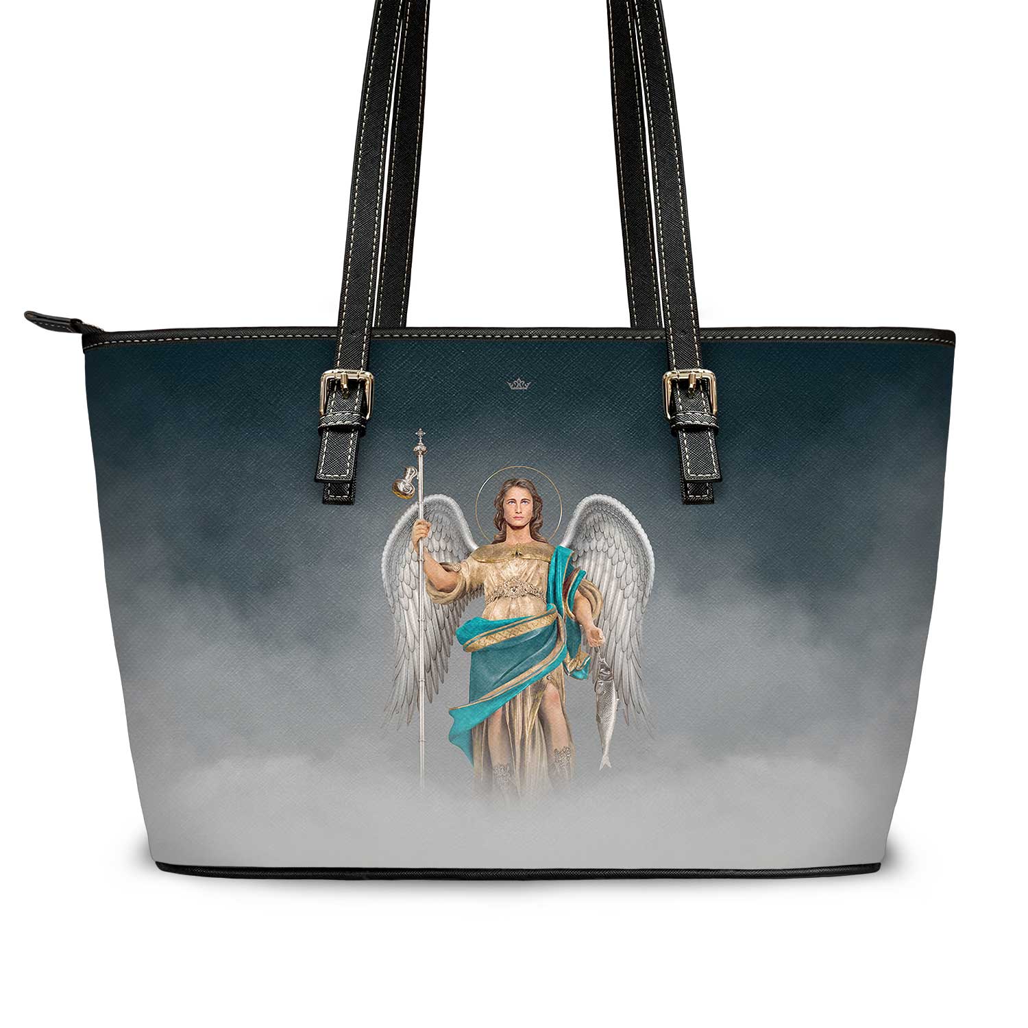 St. Raphael the Archangel Tote Bag (Cloudscape) - VENXARA®