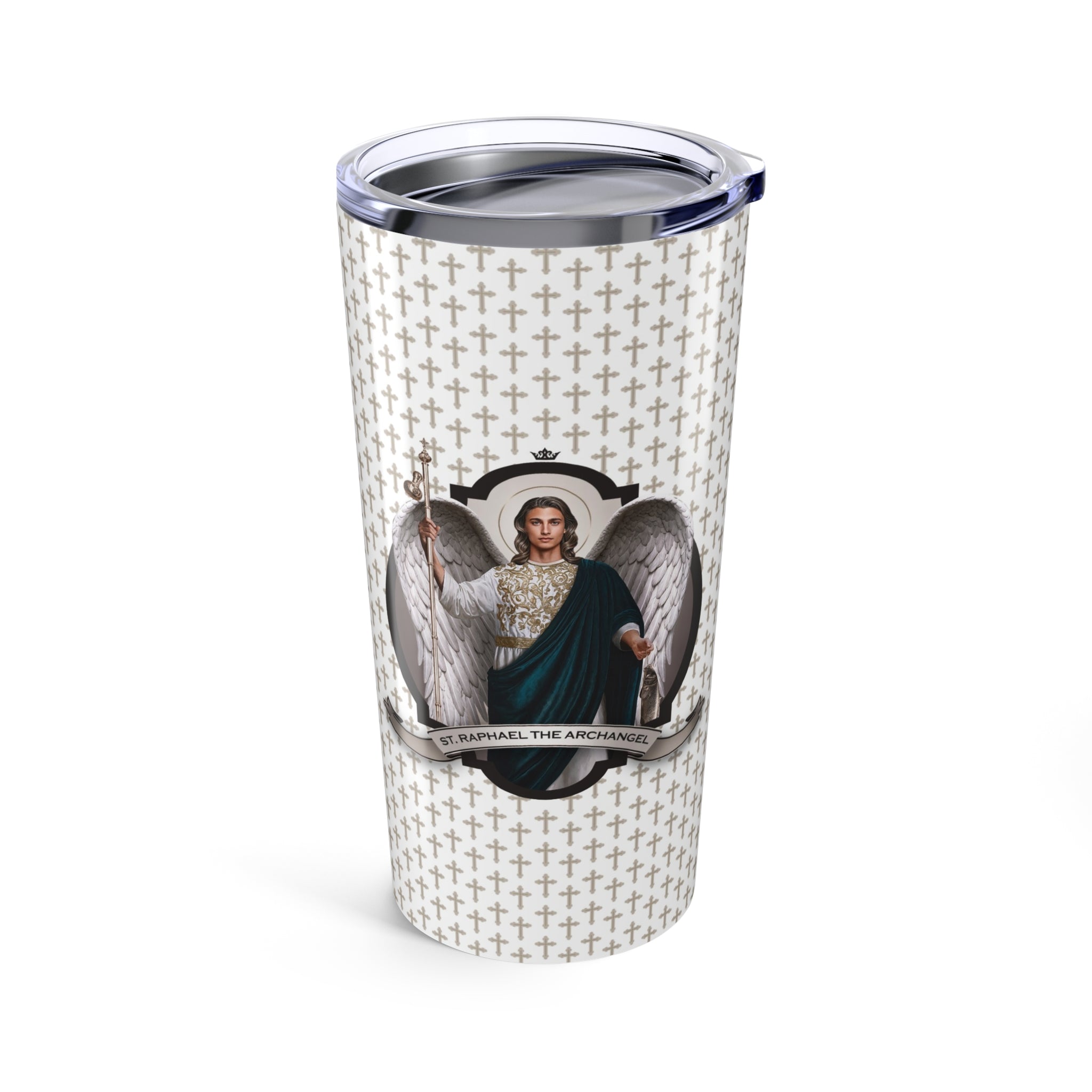 St. Raphael the Archangel Tumbler 20 oz. - VENXARA®