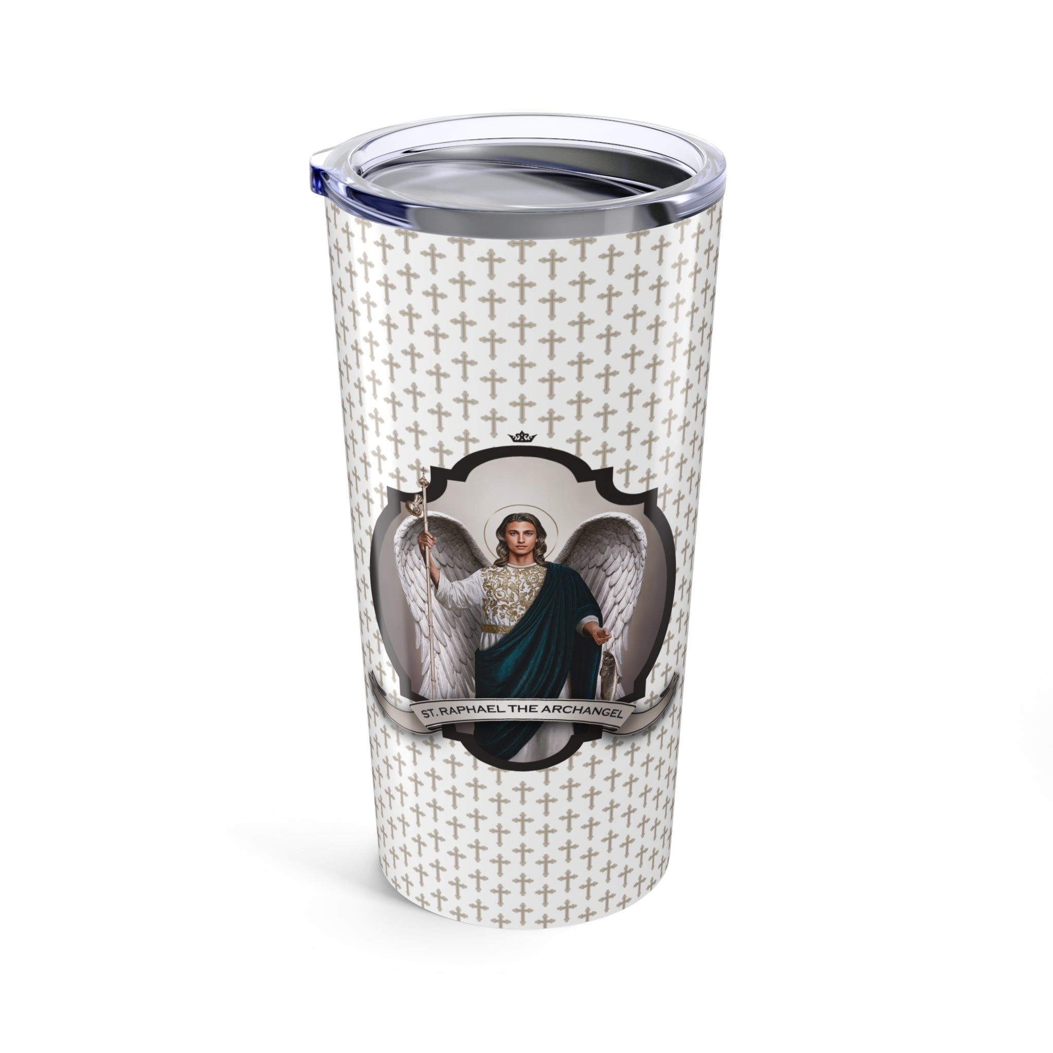 St. Raphael the Archangel Tumbler 20 oz. - VENXARA®