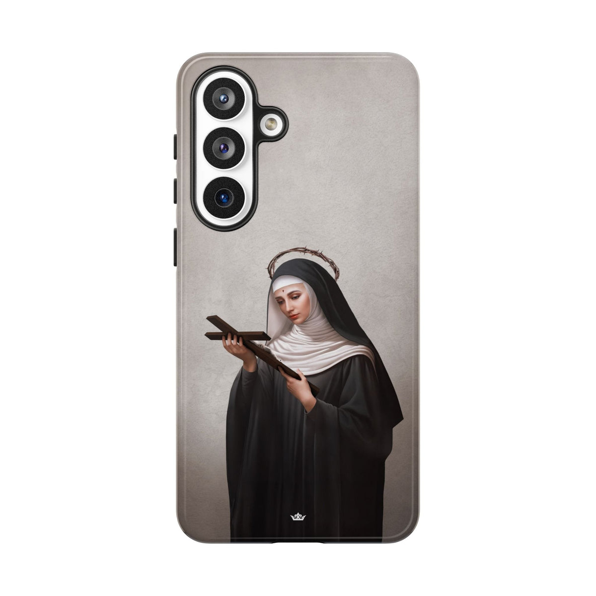 St. Rita of Cascia Hard Phone Case (Light) Copyright VENXARA