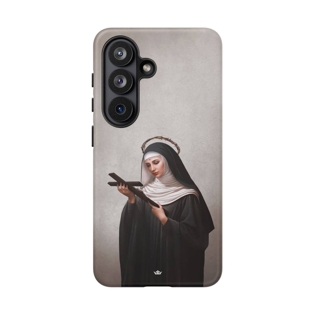 St. Rita of Cascia Hard Phone Case (Light) Copyright VENXARA