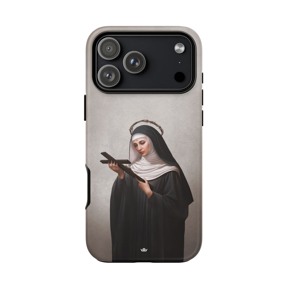 St. Rita of Cascia Hard Phone Case (Light) Copyright VENXARA