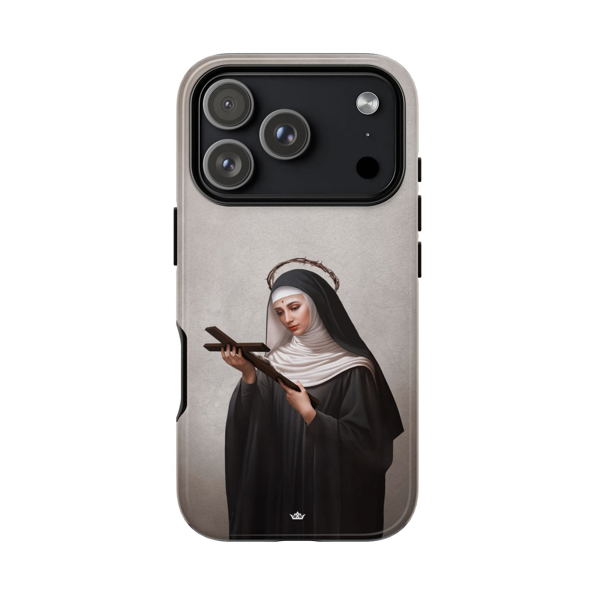 St. Rita of Cascia Hard Phone Case (Light) Copyright VENXARA