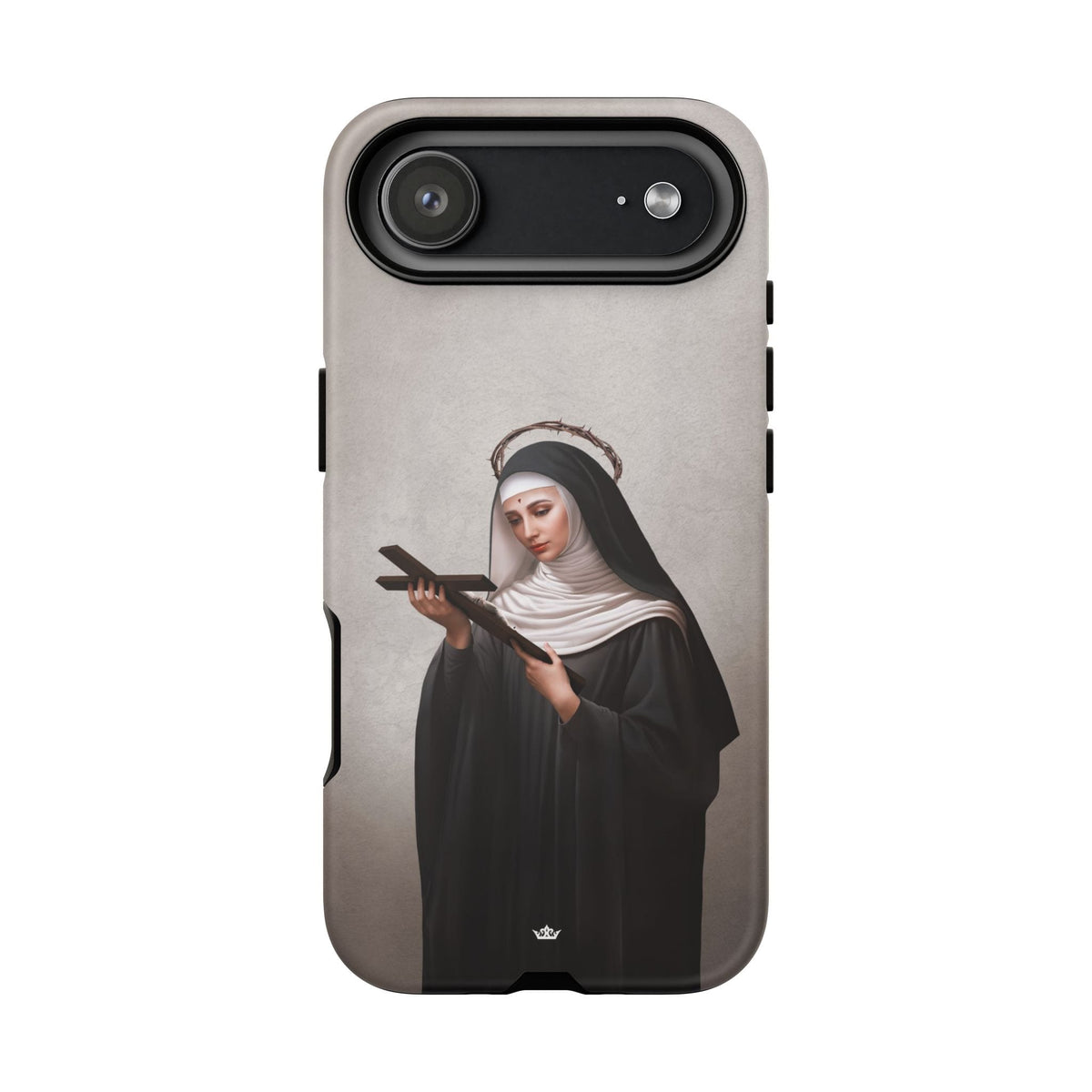 St. Rita of Cascia Hard Phone Case (Light) Copyright VENXARA