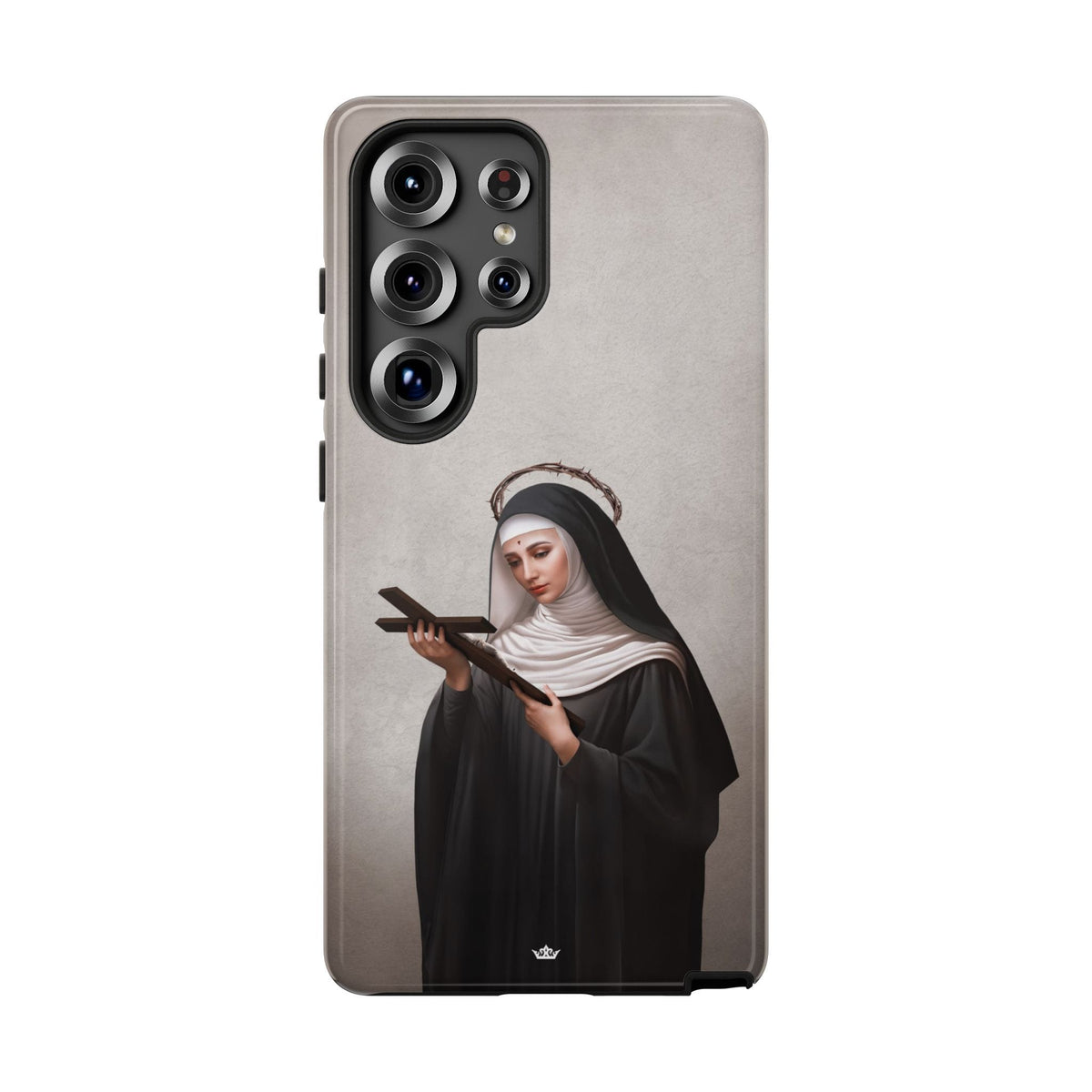 St. Rita of Cascia Hard Phone Case (Light) Copyright VENXARA