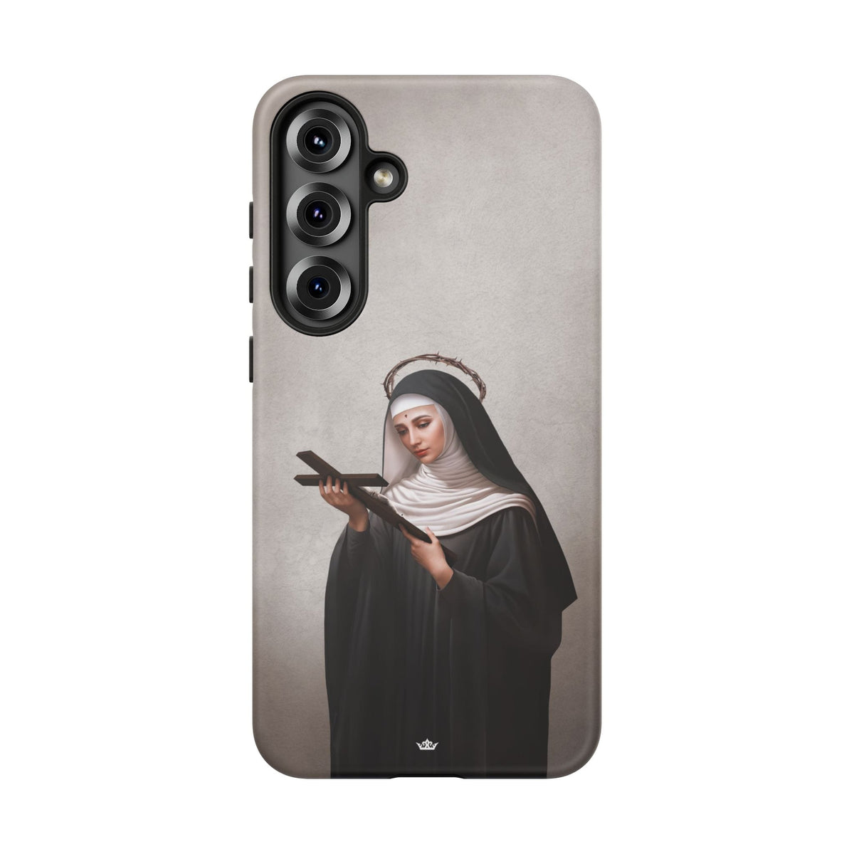 St. Rita of Cascia Hard Phone Case (Light) Copyright VENXARA