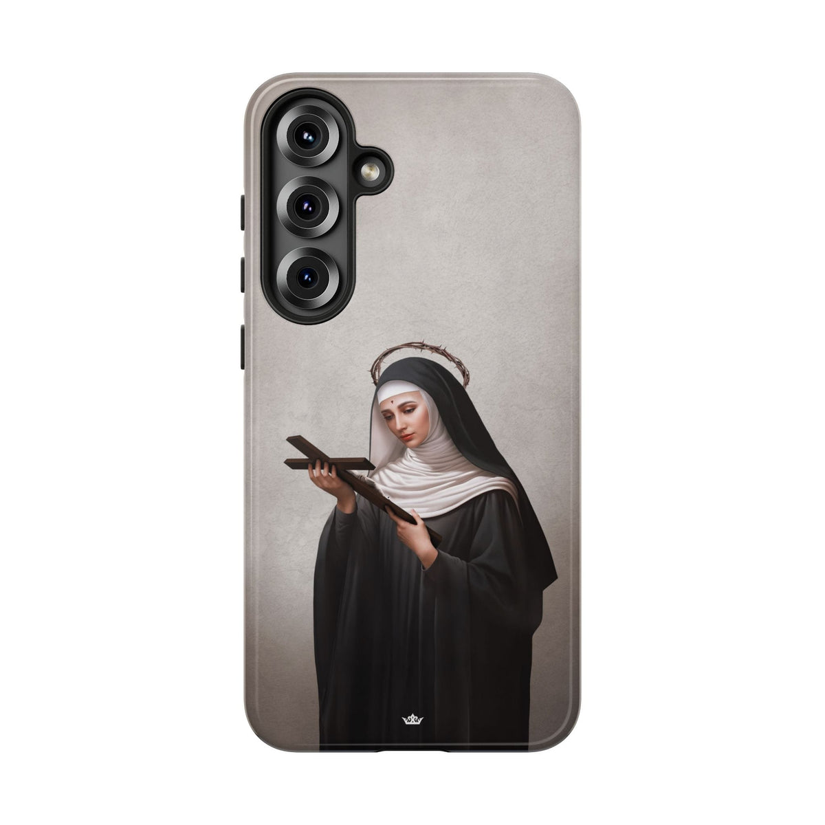 St. Rita of Cascia Hard Phone Case (Light) Copyright VENXARA