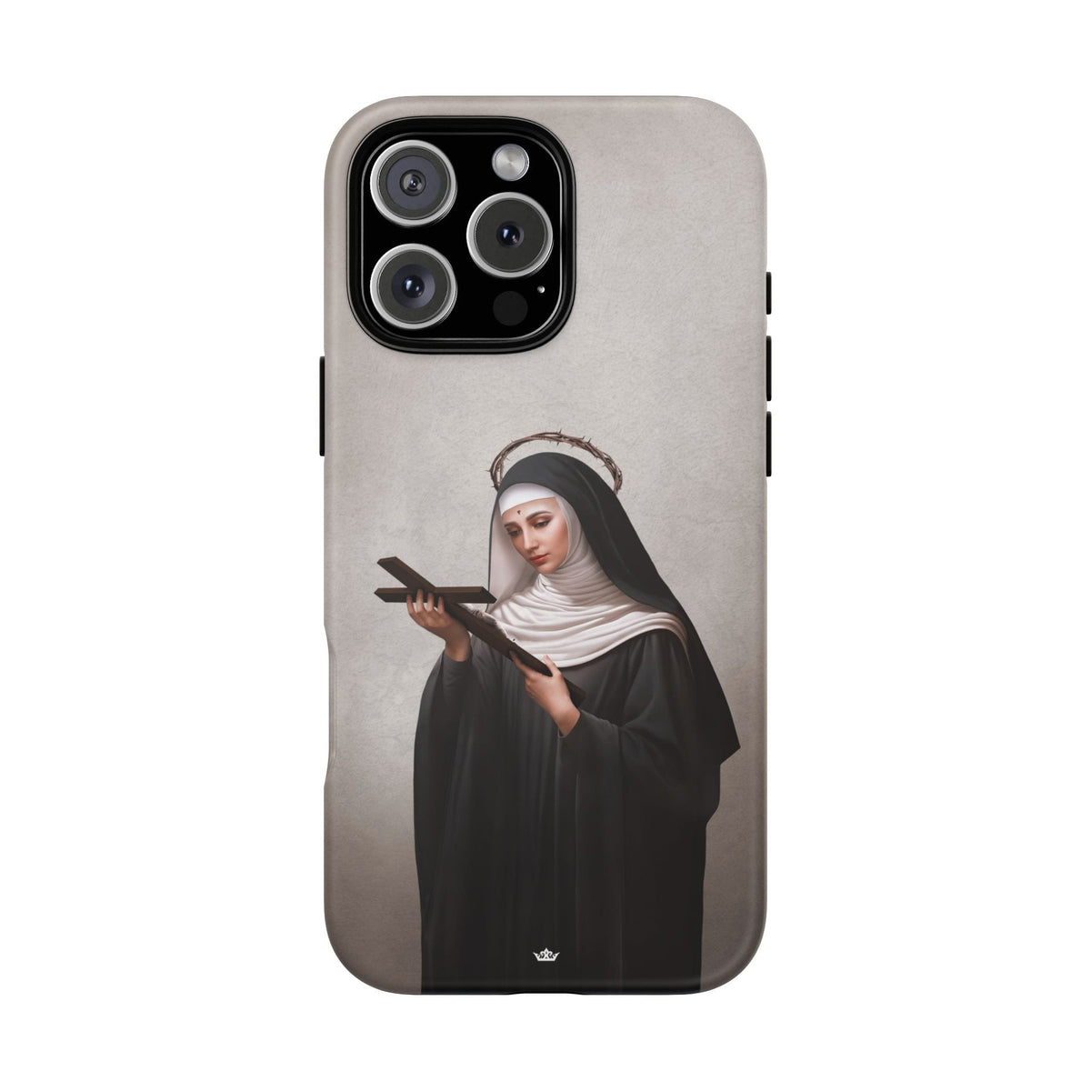 St. Rita of Cascia Hard Phone Case (Light) Copyright VENXARA