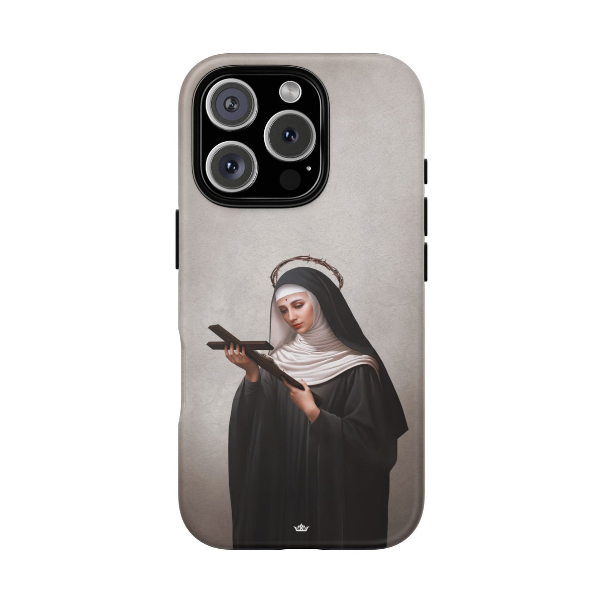 St. Rita of Cascia Hard Phone Case (Light) Copyright VENXARA