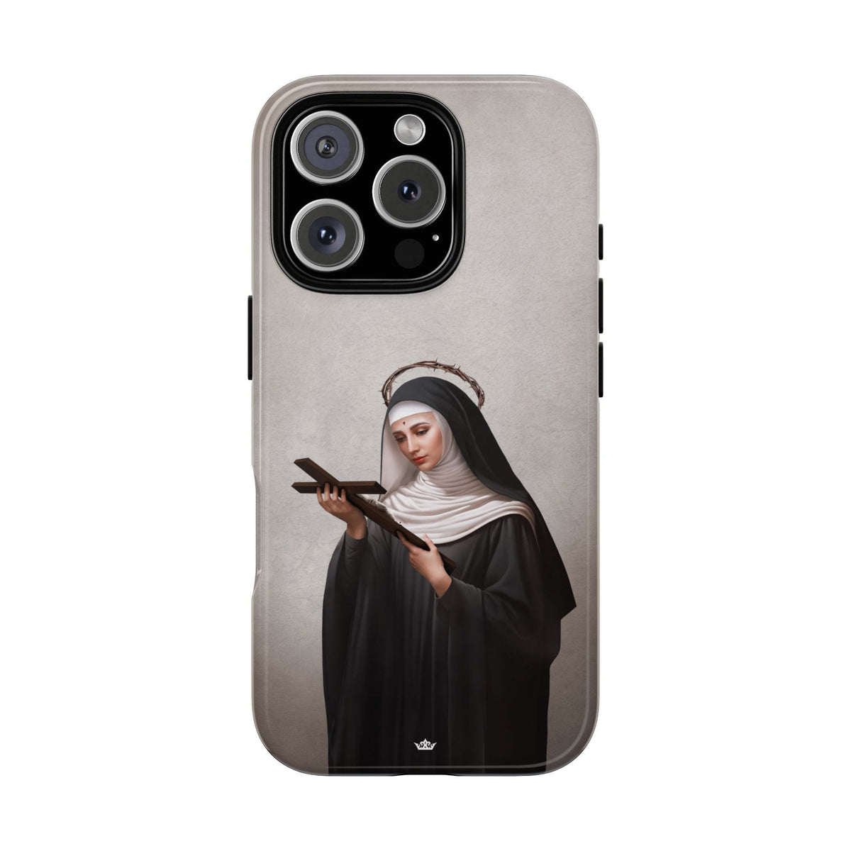 St. Rita of Cascia Hard Phone Case (Light) Copyright VENXARA