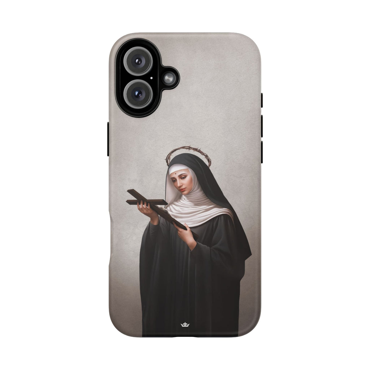 St. Rita of Cascia Hard Phone Case (Light) Copyright VENXARA