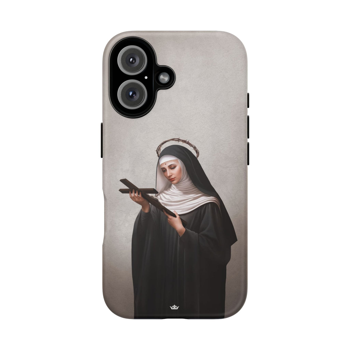 St. Rita of Cascia Hard Phone Case (Light) Copyright VENXARA