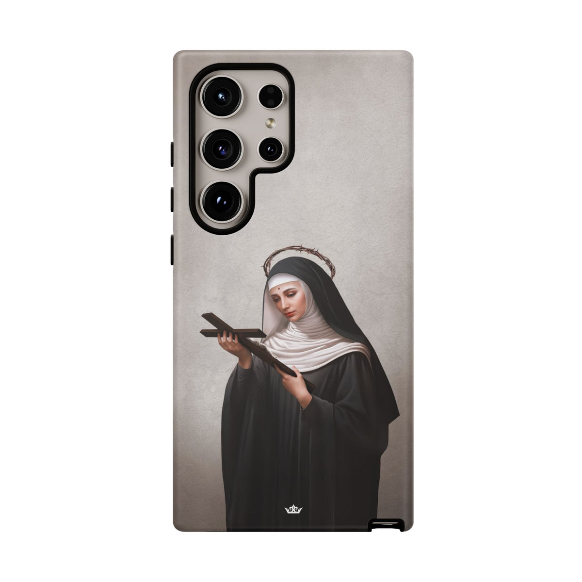 St. Rita of Cascia Hard Phone Case (Light) Copyright VENXARA