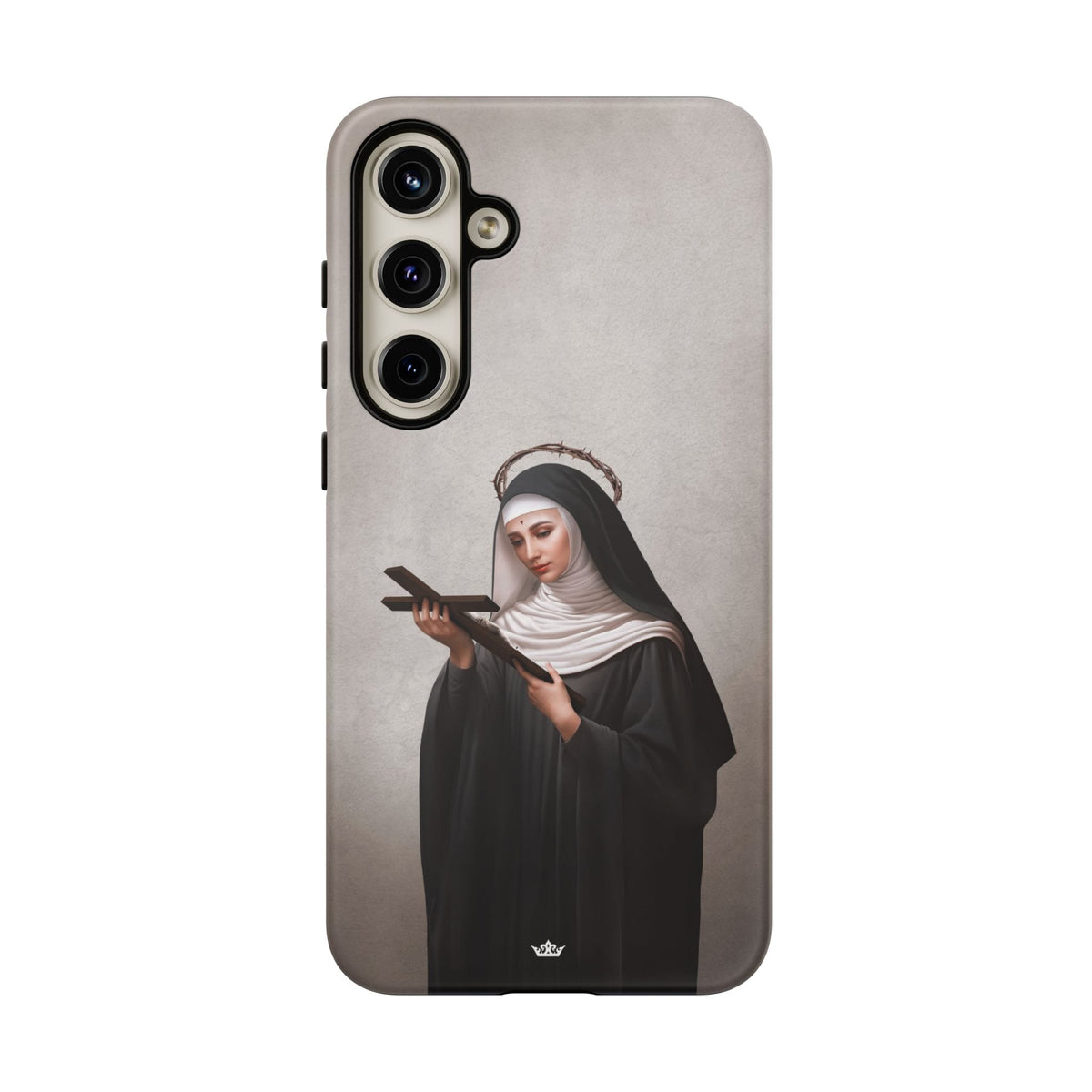 St. Rita of Cascia Hard Phone Case (Light) Copyright VENXARA