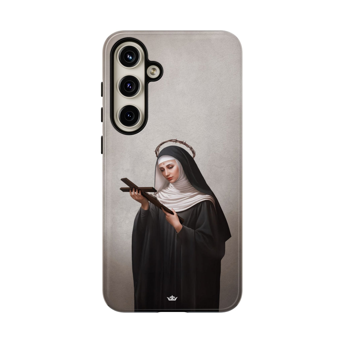 St. Rita of Cascia Hard Phone Case (Light) Copyright VENXARA