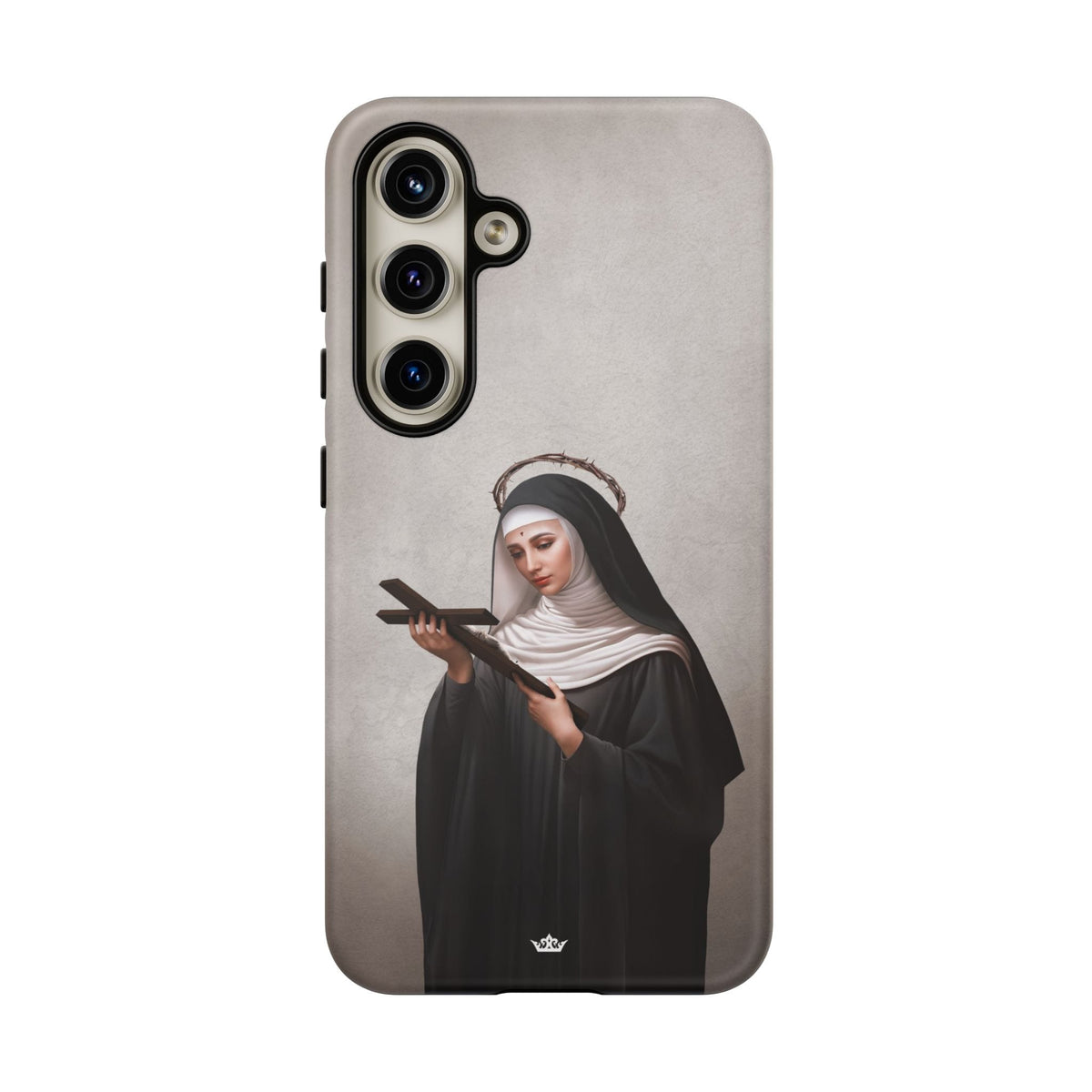 St. Rita of Cascia Hard Phone Case (Light) Copyright VENXARA