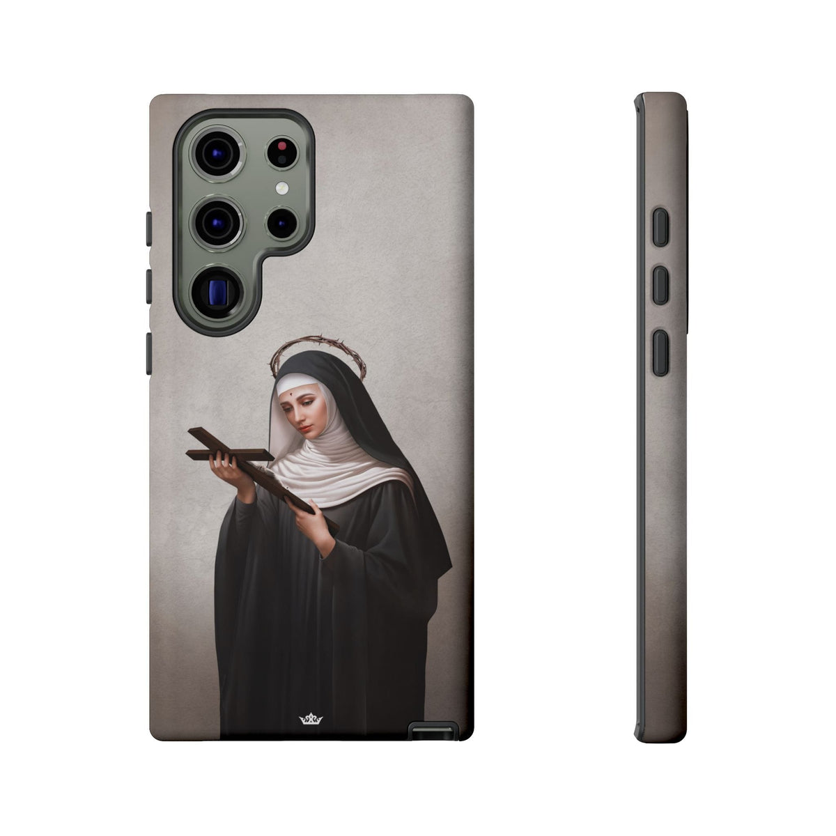 St. Rita of Cascia Hard Phone Case (Light) Copyright VENXARA