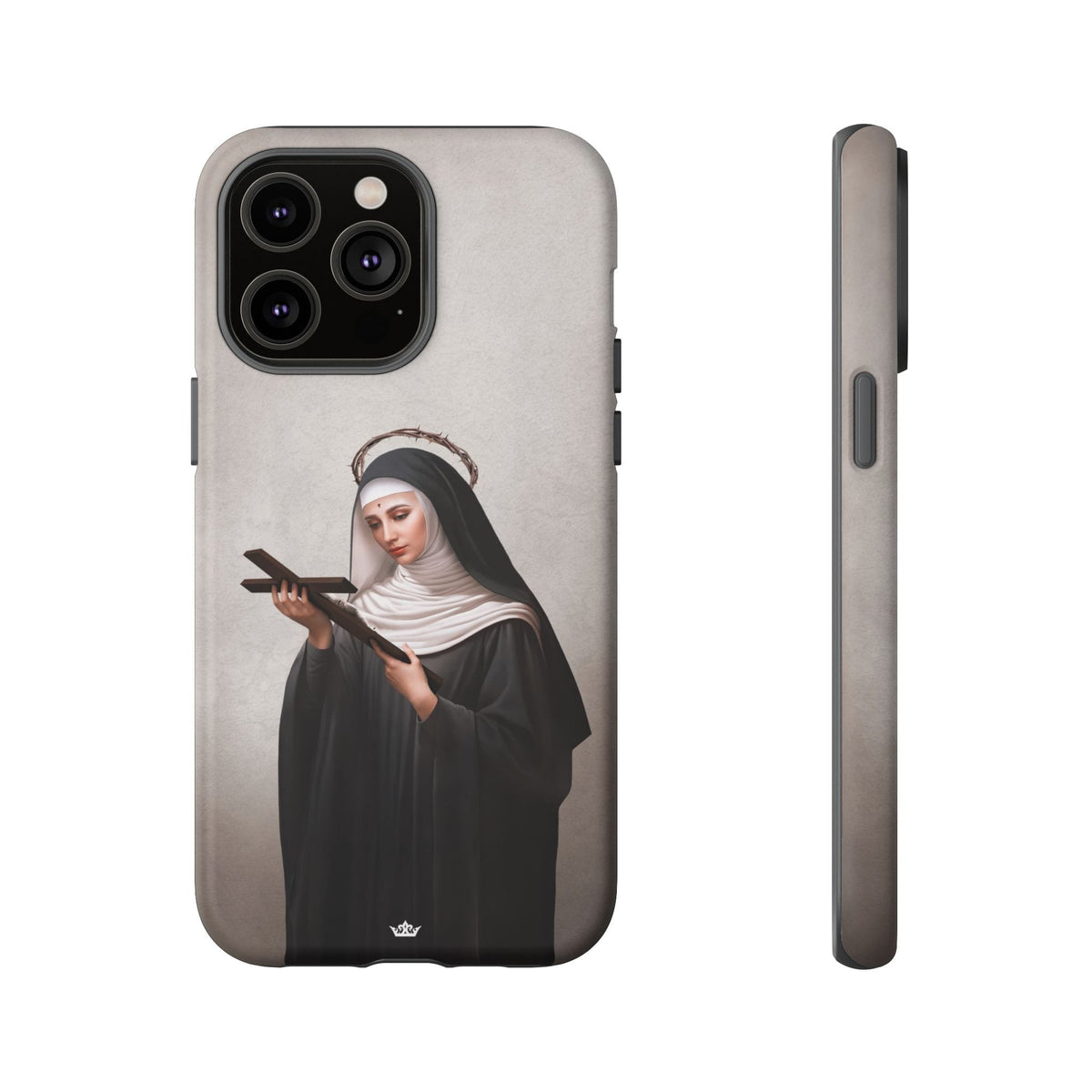 St. Rita of Cascia Hard Phone Case (Light) Copyright VENXARA