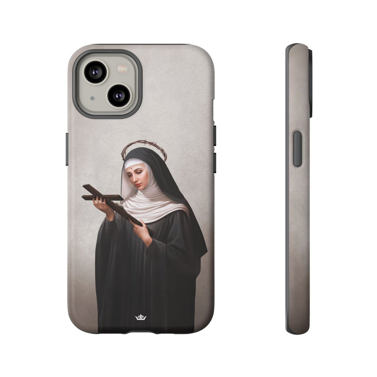 St. Rita of Cascia Hard Phone Case (Light) Copyright VENXARA