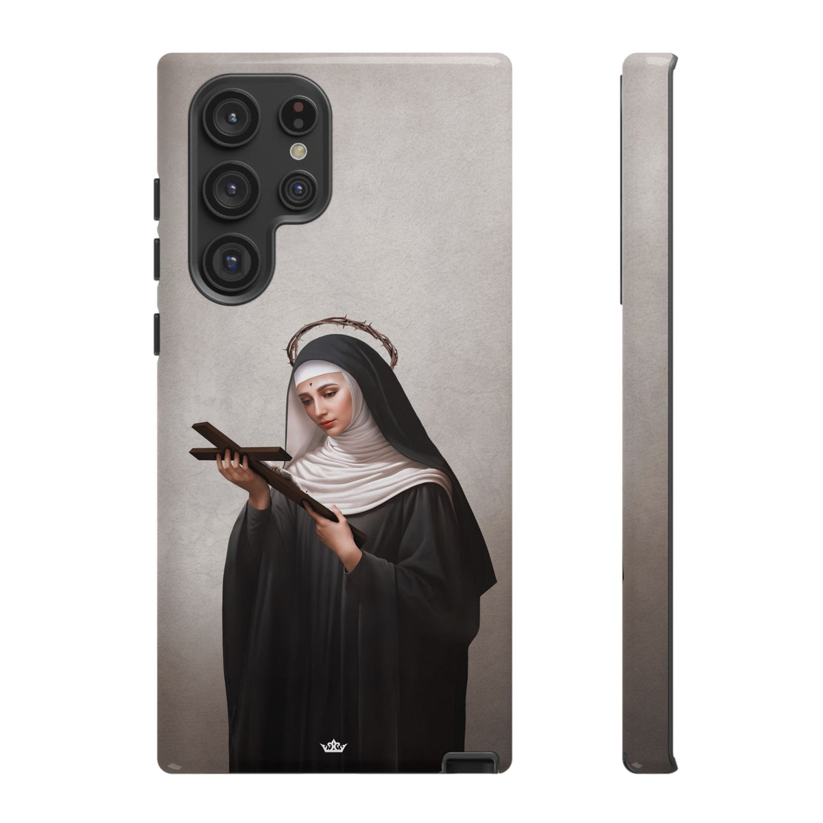 St. Rita of Cascia Hard Phone Case (Light) Copyright VENXARA