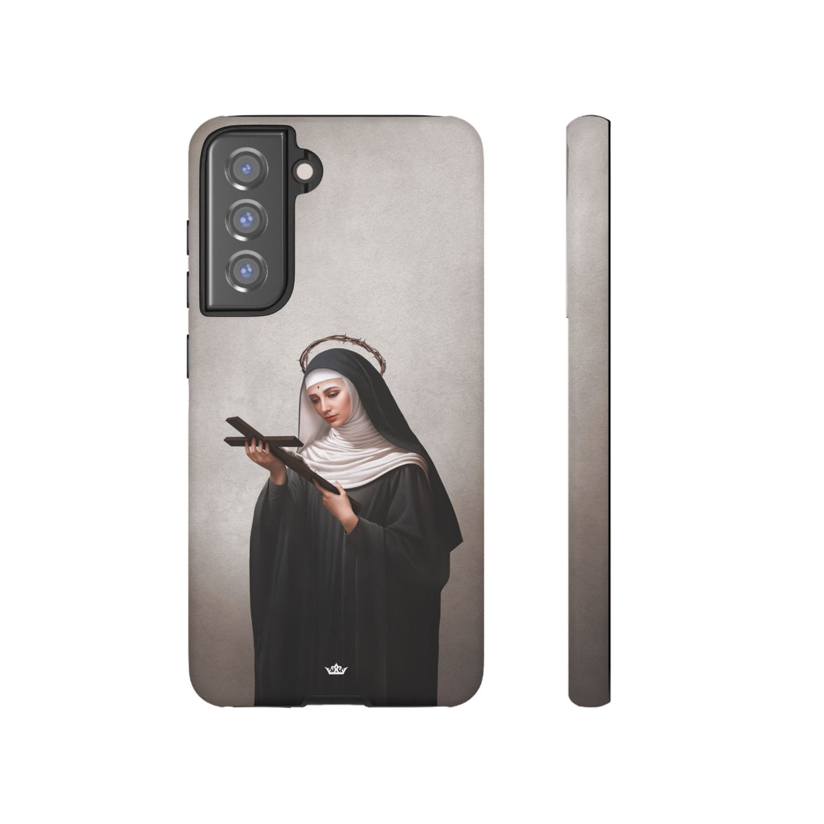 St. Rita of Cascia Hard Phone Case (Light) Copyright VENXARA