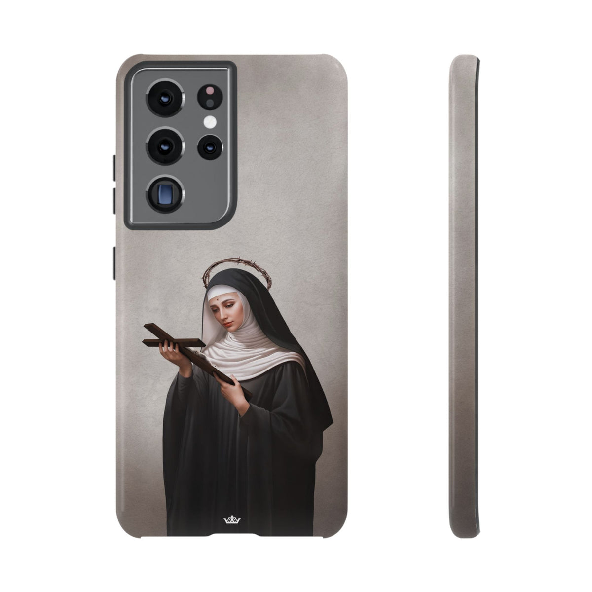 St. Rita of Cascia Hard Phone Case (Light) Copyright VENXARA
