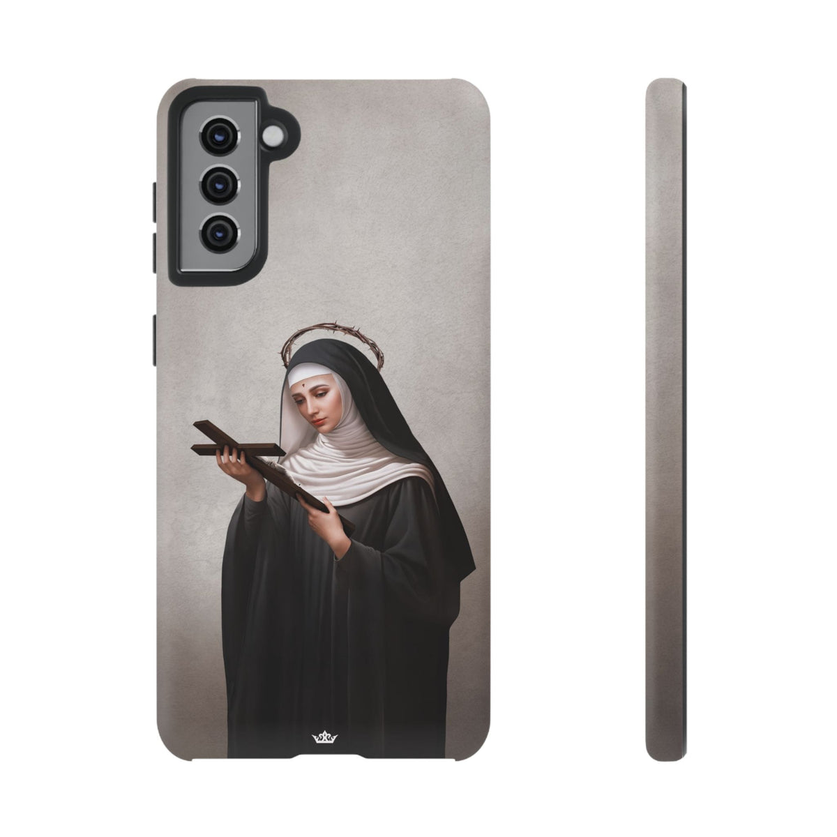 St. Rita of Cascia Hard Phone Case (Light) Copyright VENXARA
