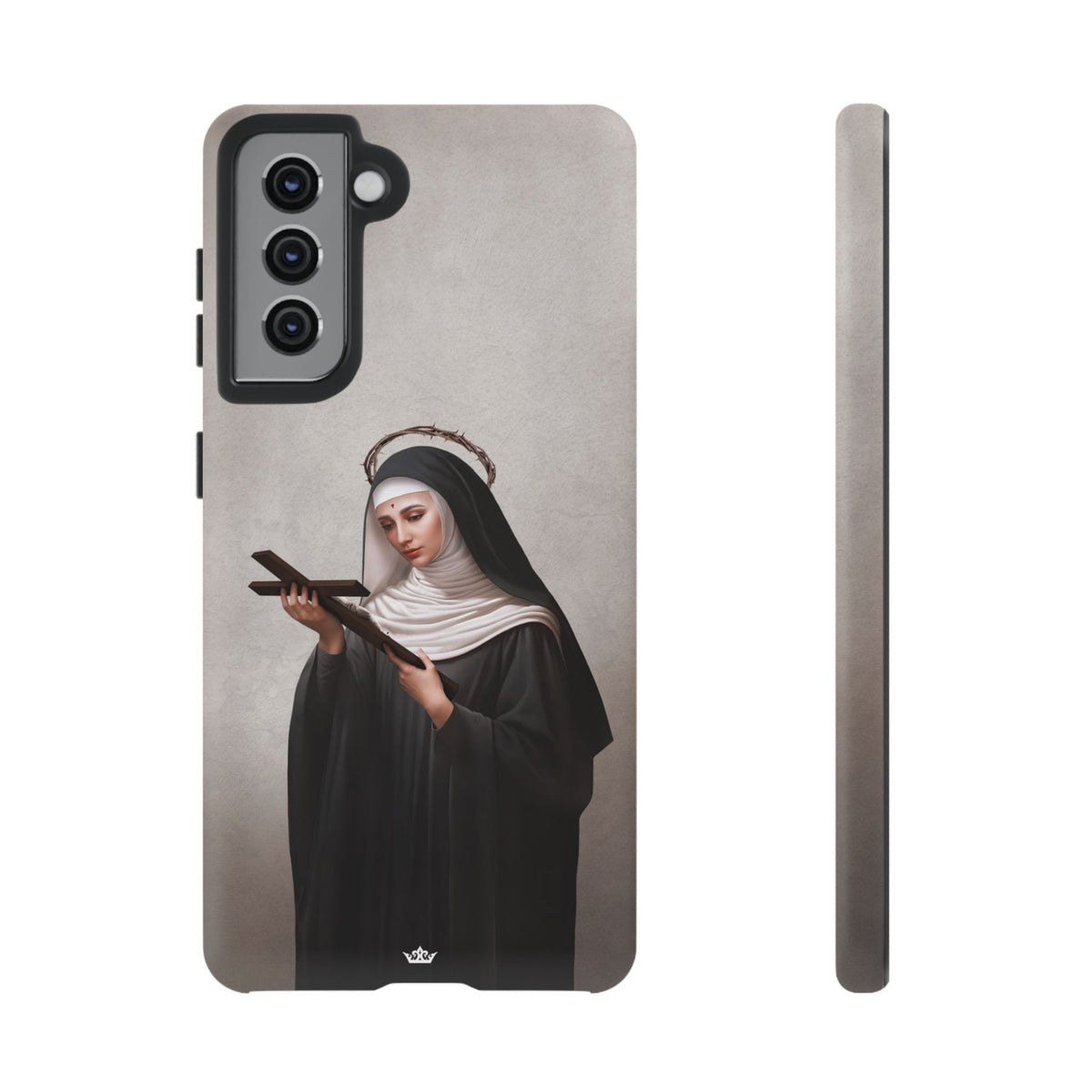 St. Rita of Cascia Hard Phone Case (Light) Copyright VENXARA