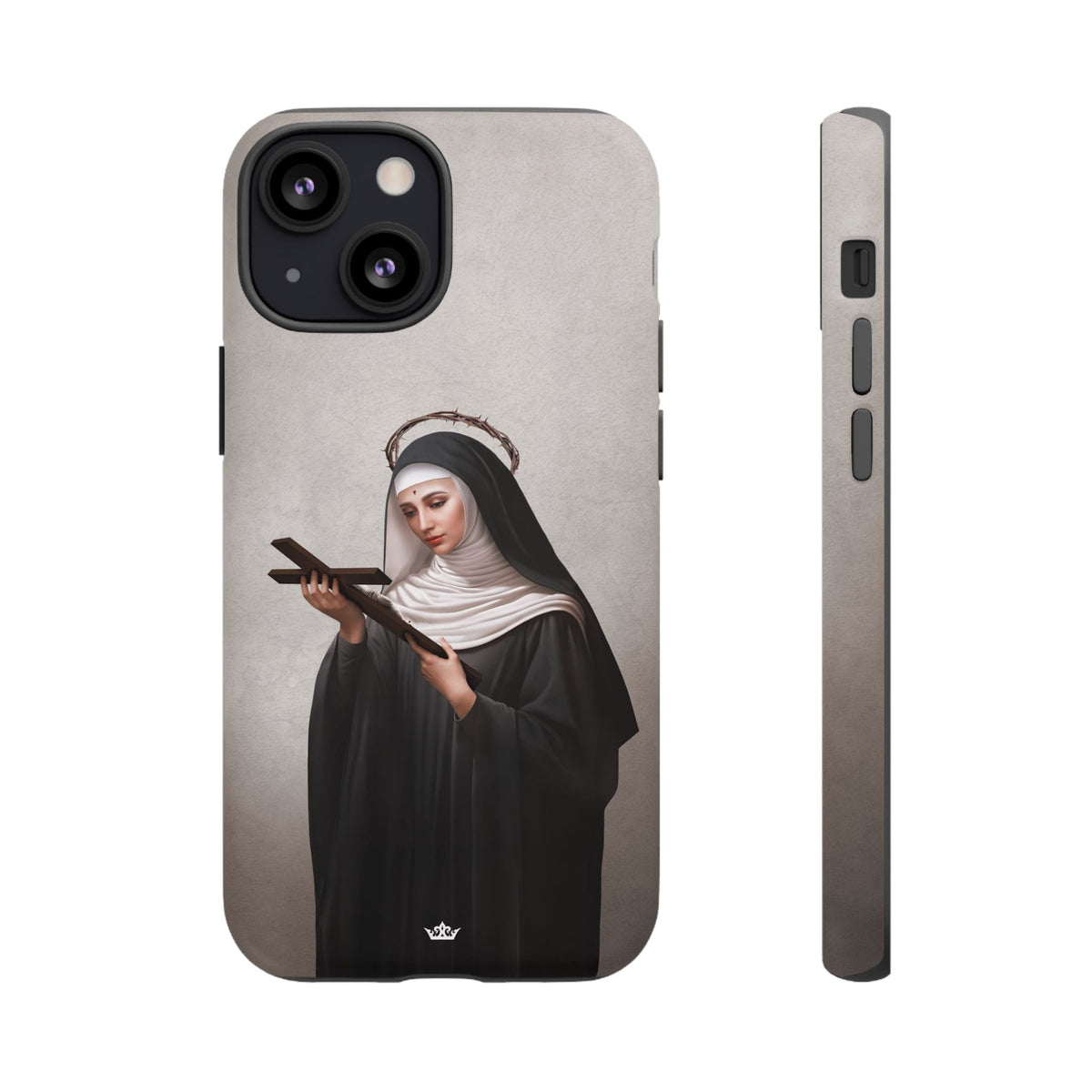 St. Rita of Cascia Hard Phone Case (Light) Copyright VENXARA