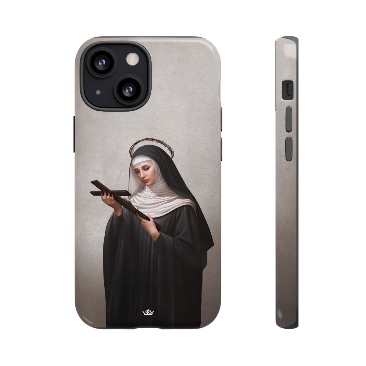 St. Rita of Cascia Hard Phone Case (Light) Copyright VENXARA