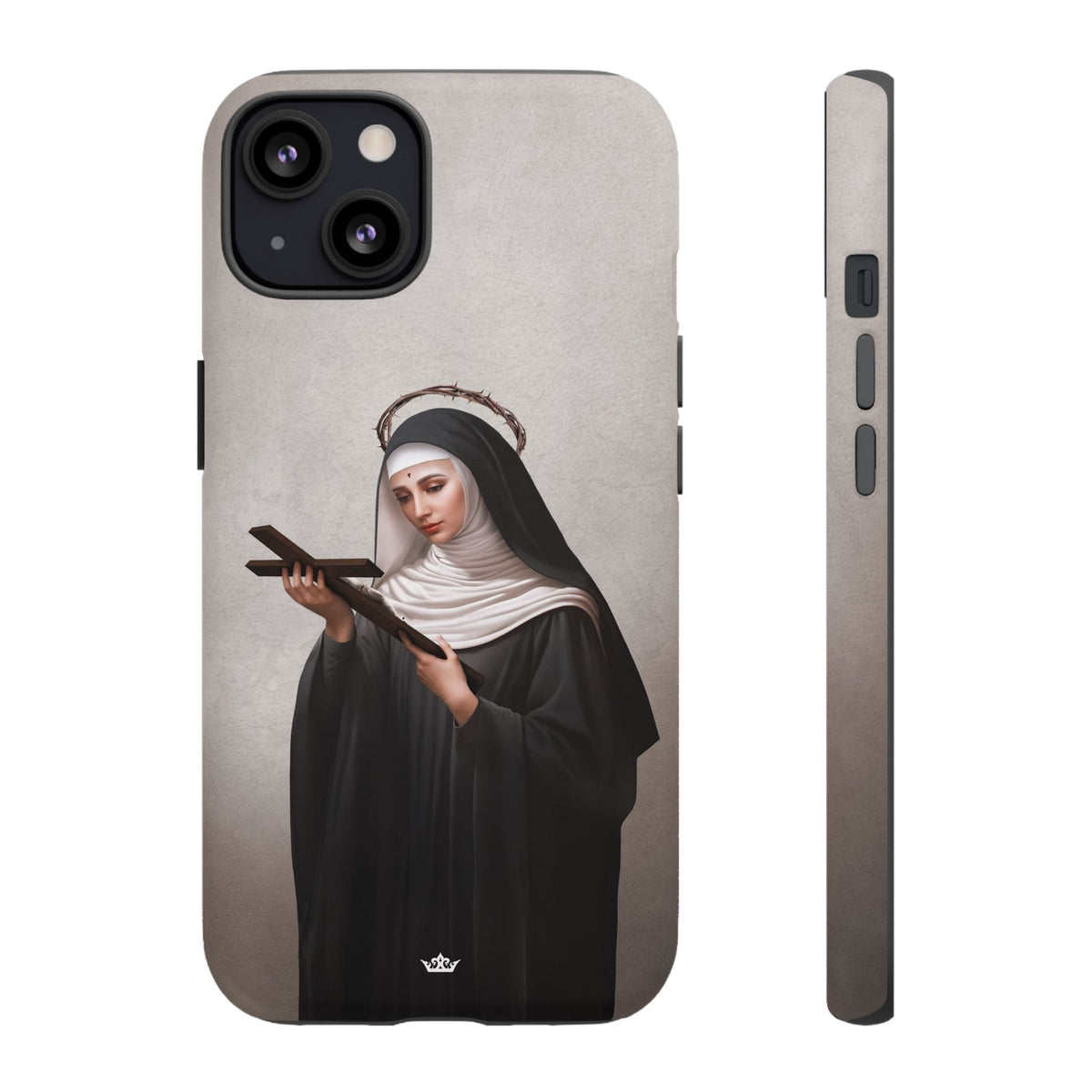 St. Rita of Cascia Hard Phone Case (Light) Copyright VENXARA