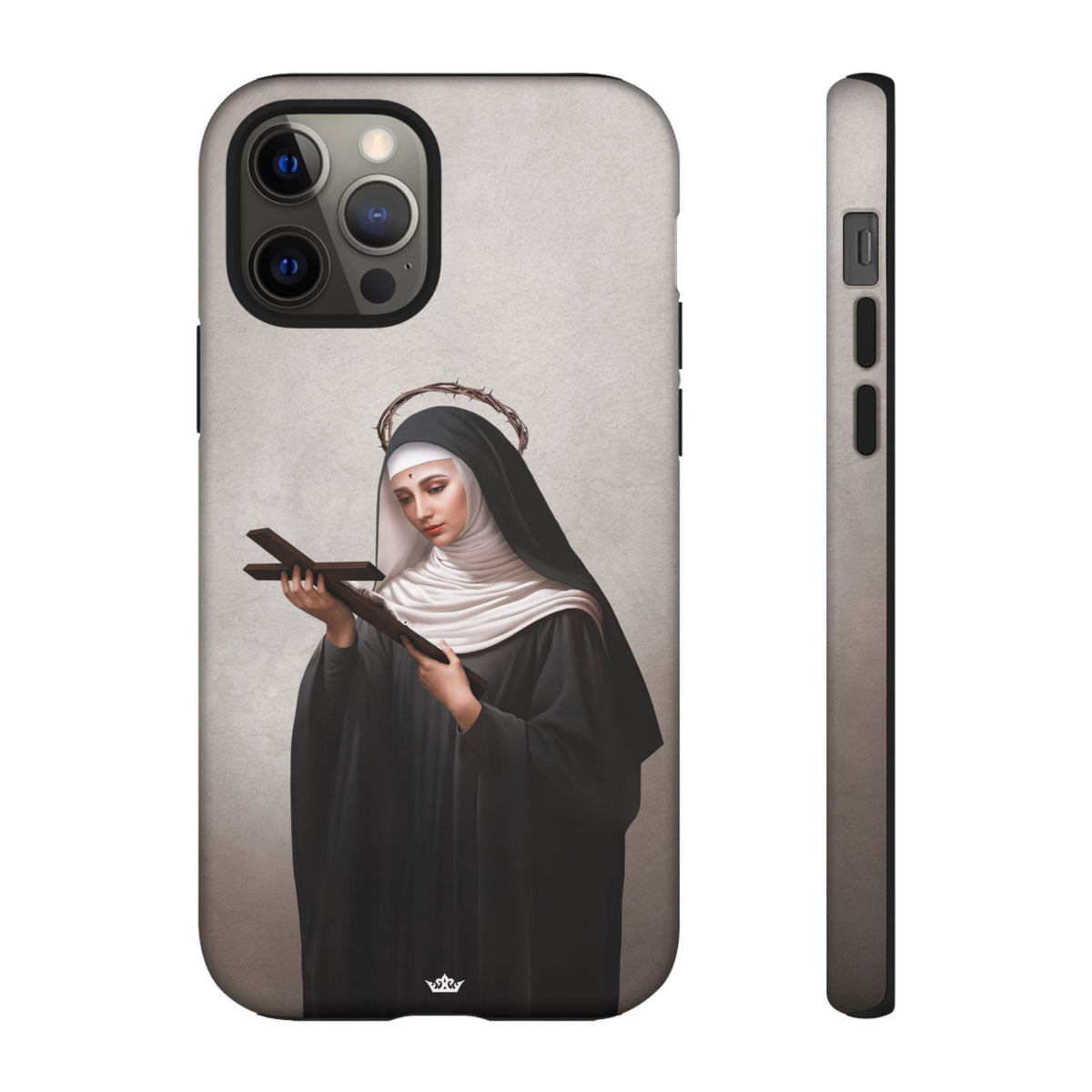 St. Rita of Cascia Hard Phone Case (Light) Copyright VENXARA