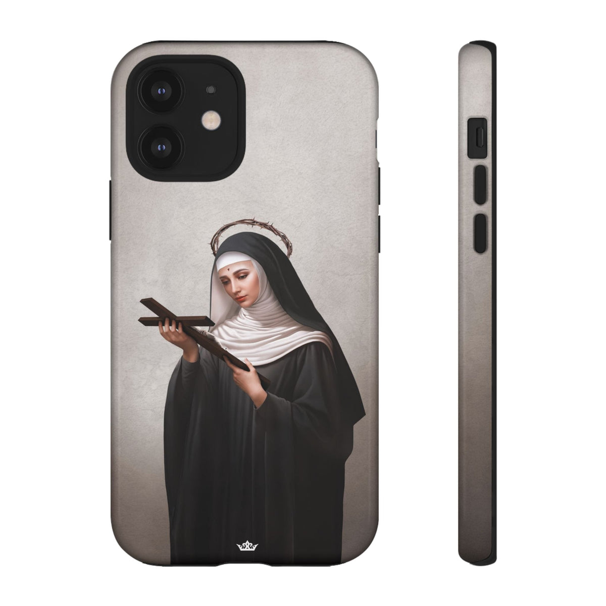 St. Rita of Cascia Hard Phone Case (Light) Copyright VENXARA