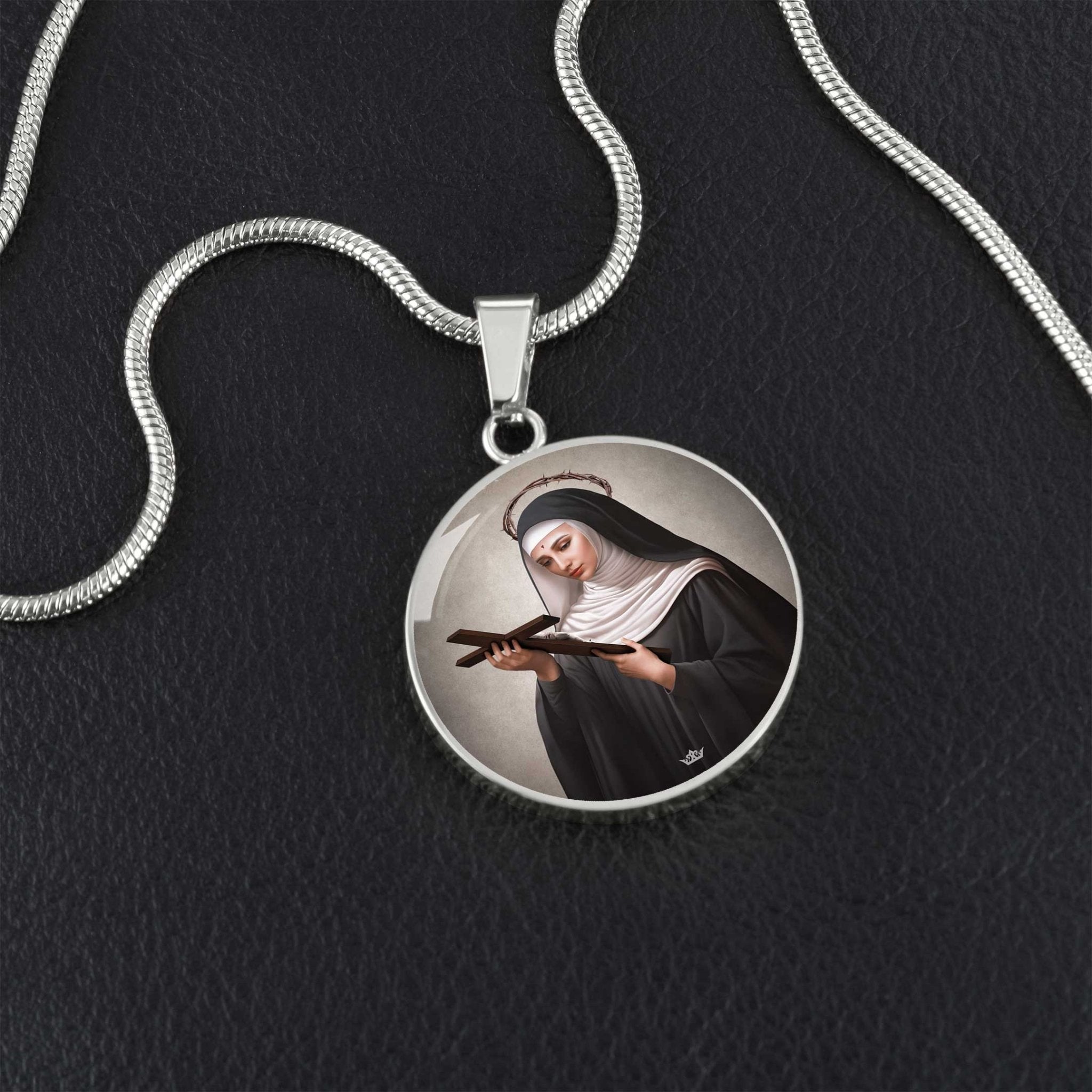 St. Rita of Cascia Pendant Necklace - VENXARA®