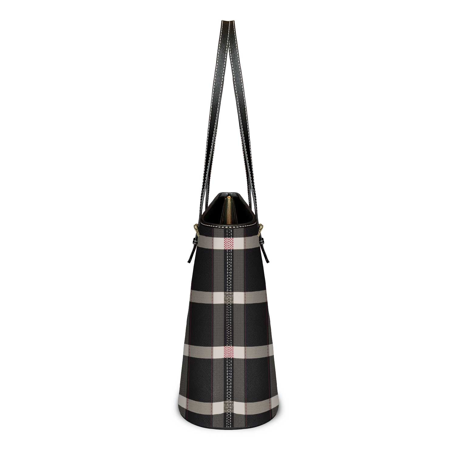 St. Rita of Cascia Tote Bag (Plaid) - VENXARA®